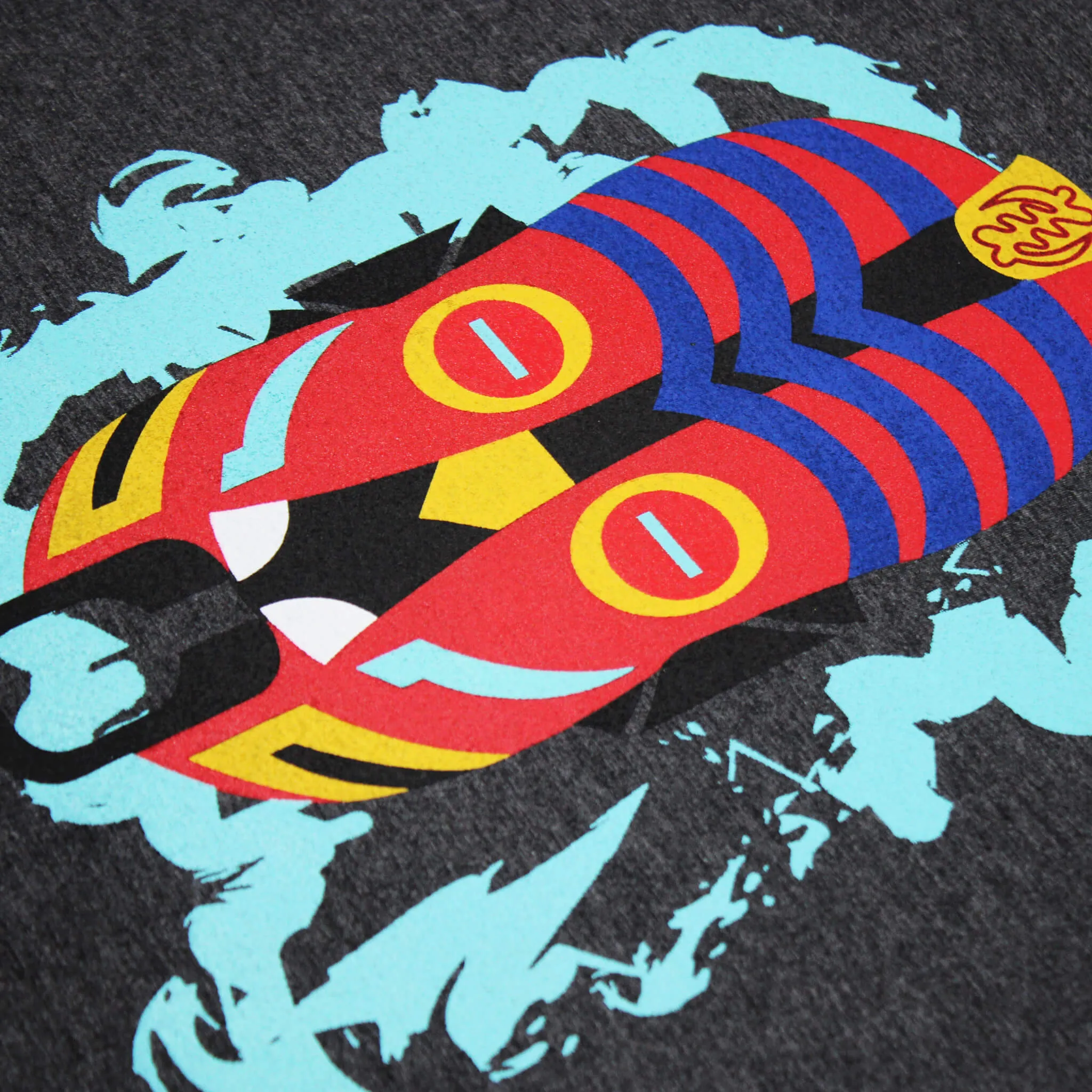 KOULIKORO KOLIKANI SMOKE WARRIOR MASK (UNISEX SHORT SLEEVE T-SHIRT)