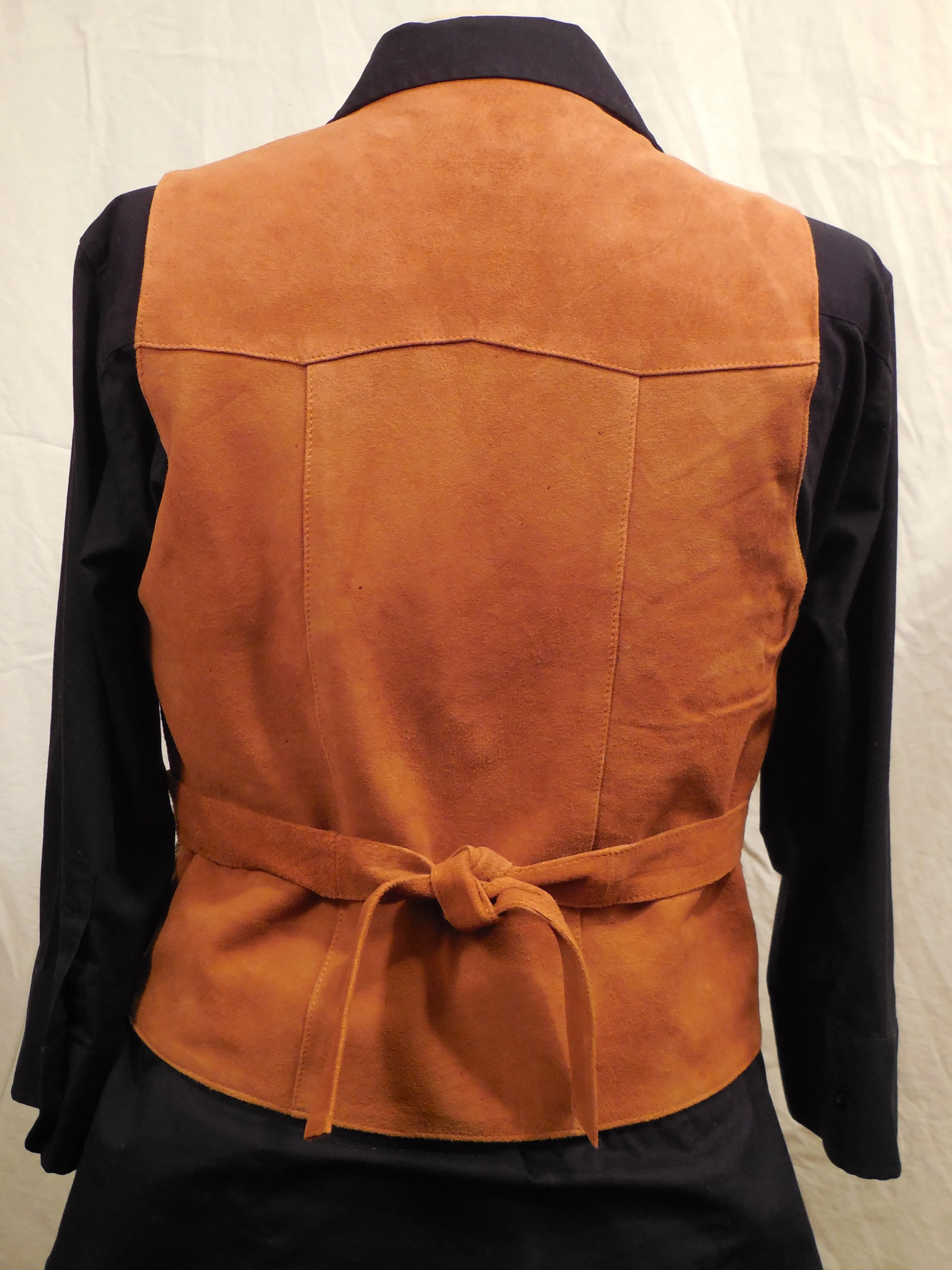 Leather Snake skin Vest - Python