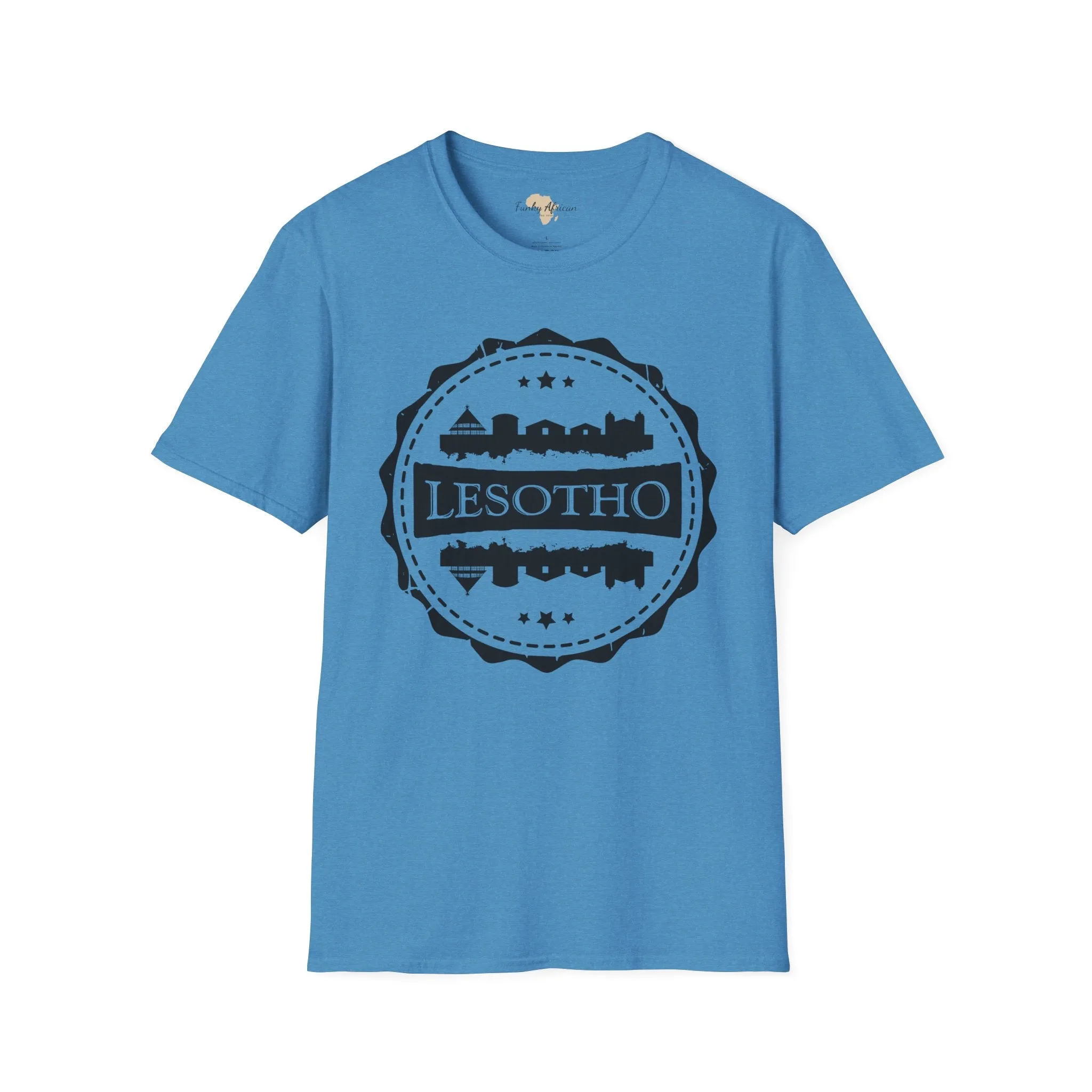 Lesotho Stamp unisex tee