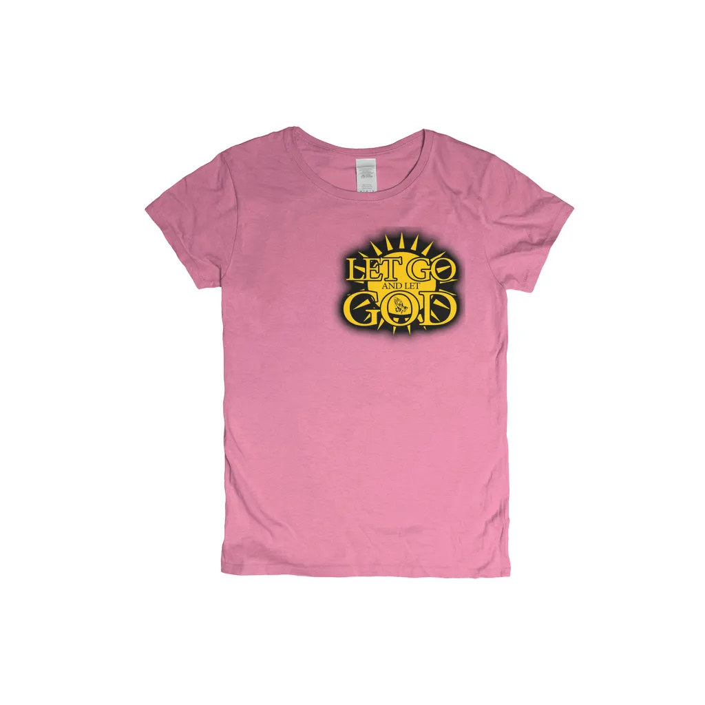 Let Go and Let God (Women's) Light Colored T-Shirts