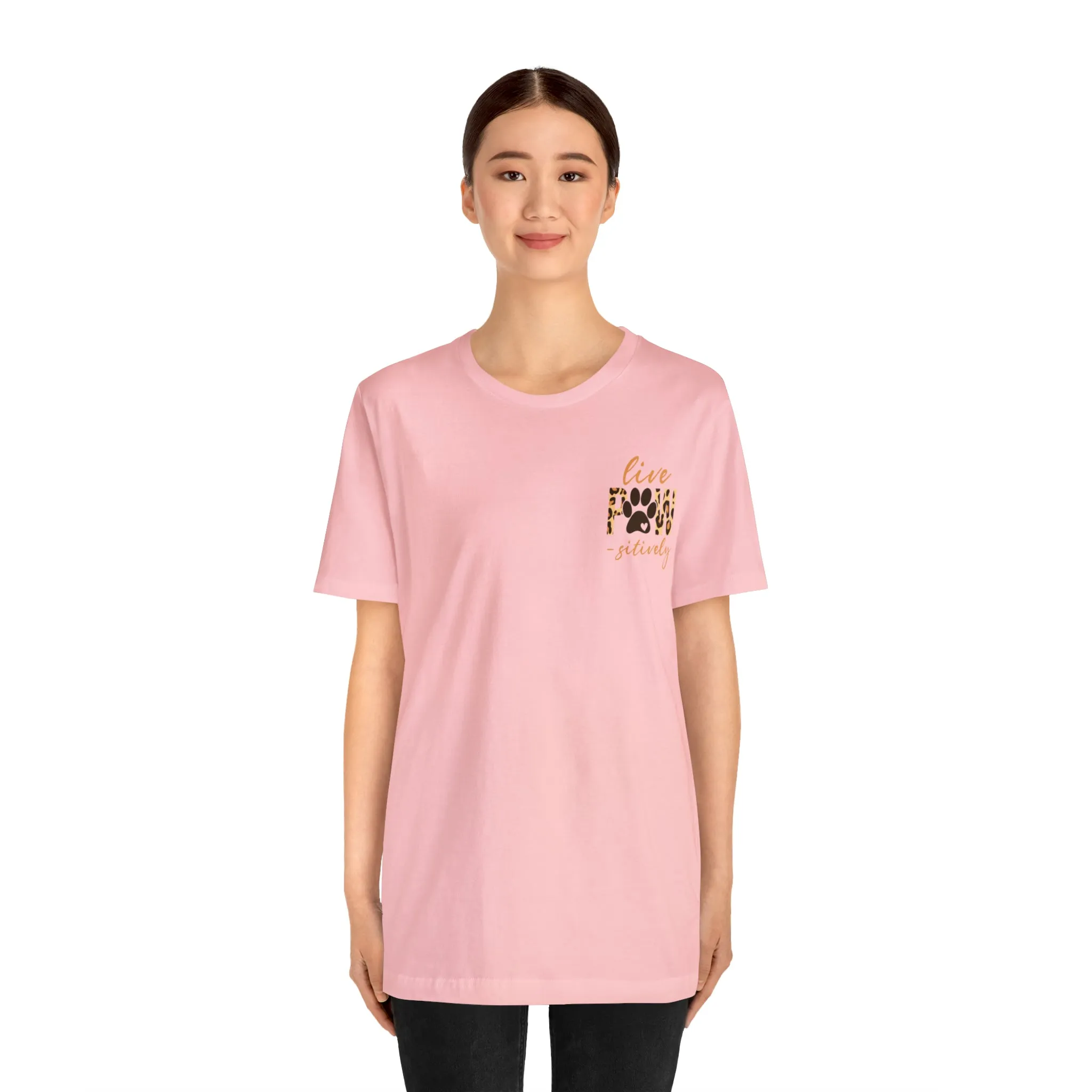 Live Pawsitively Leopard Tee