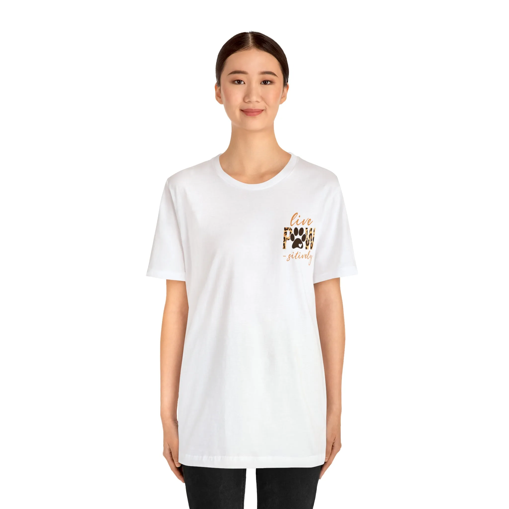 Live Pawsitively Leopard Tee