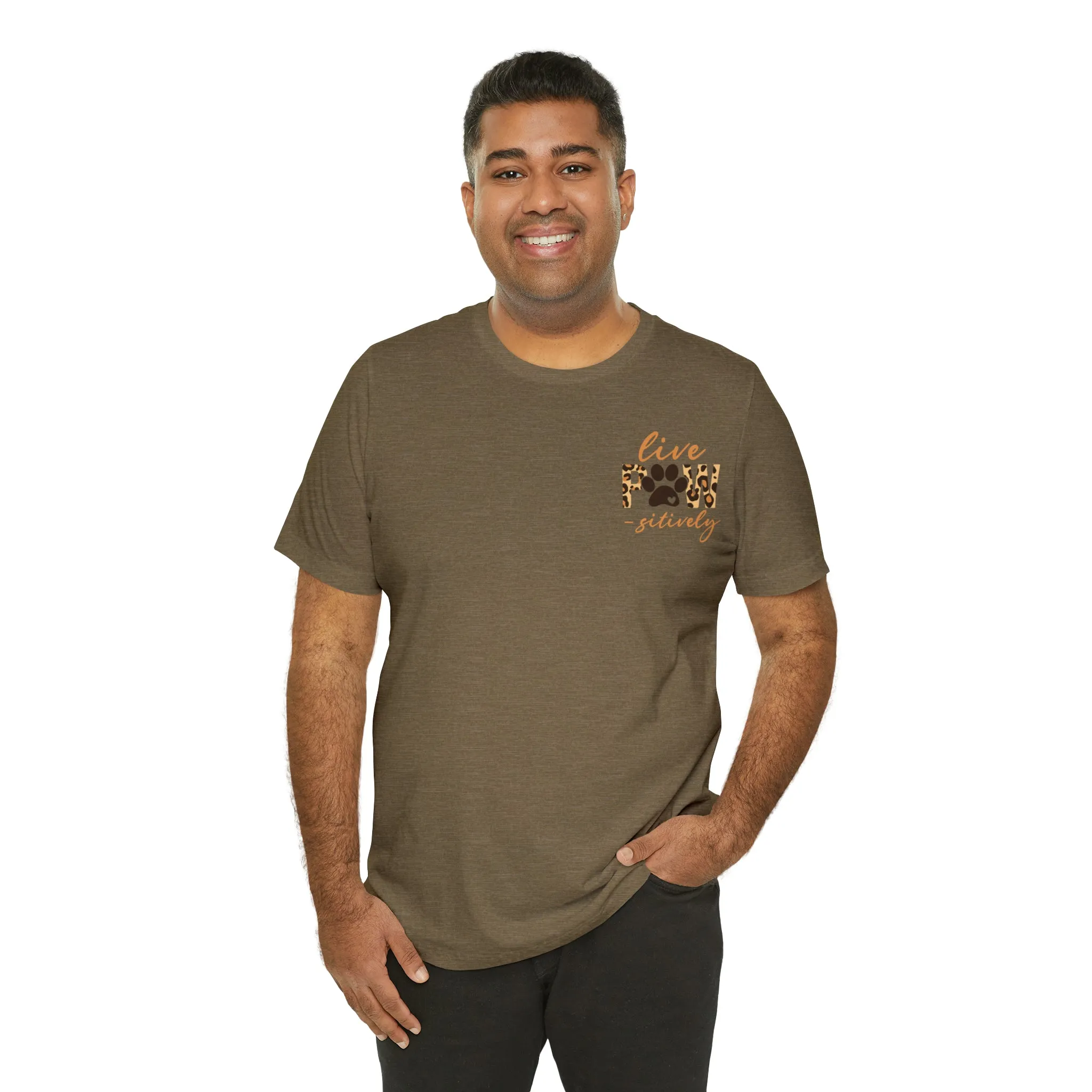 Live Pawsitively Leopard Tee