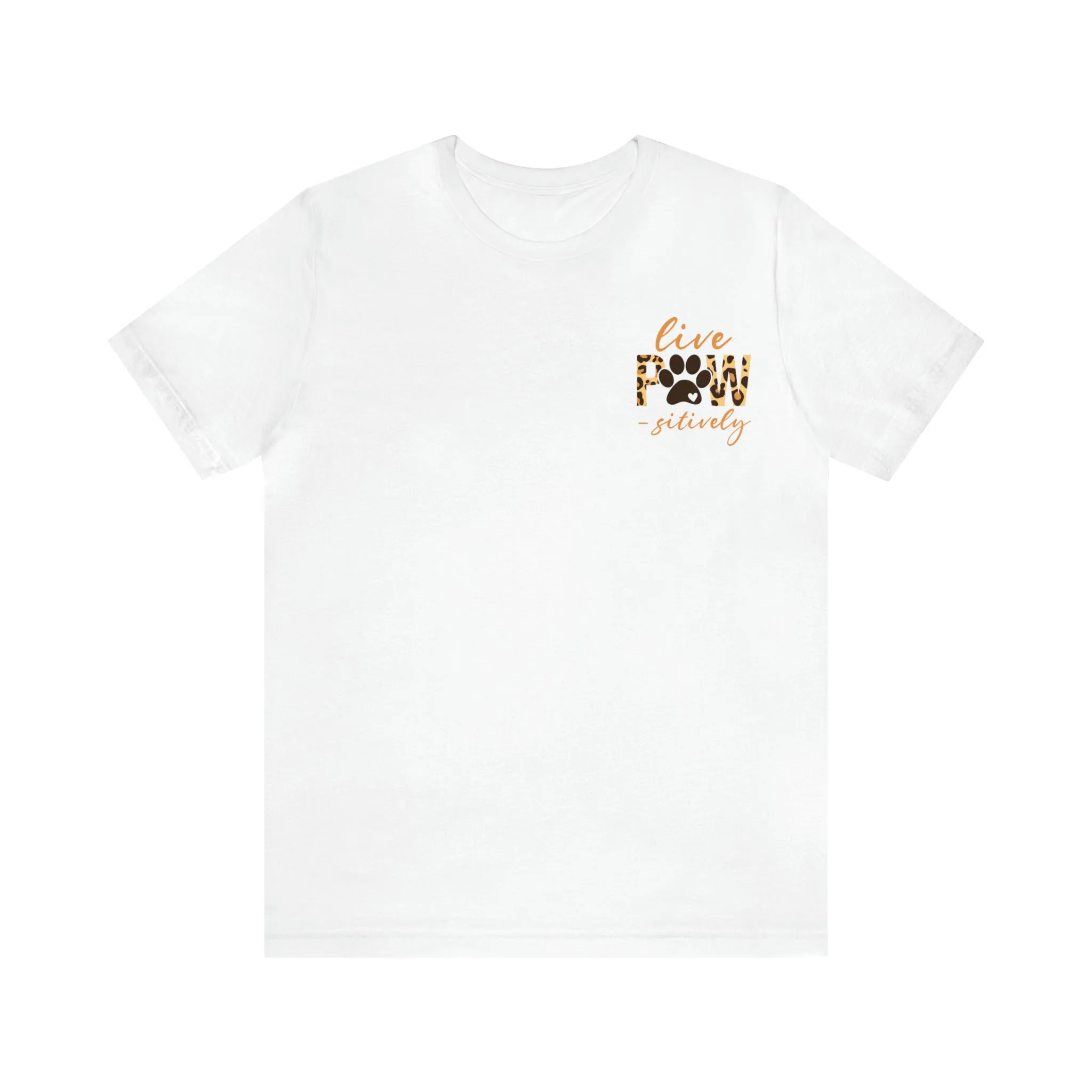 Live Pawsitively Leopard Tee