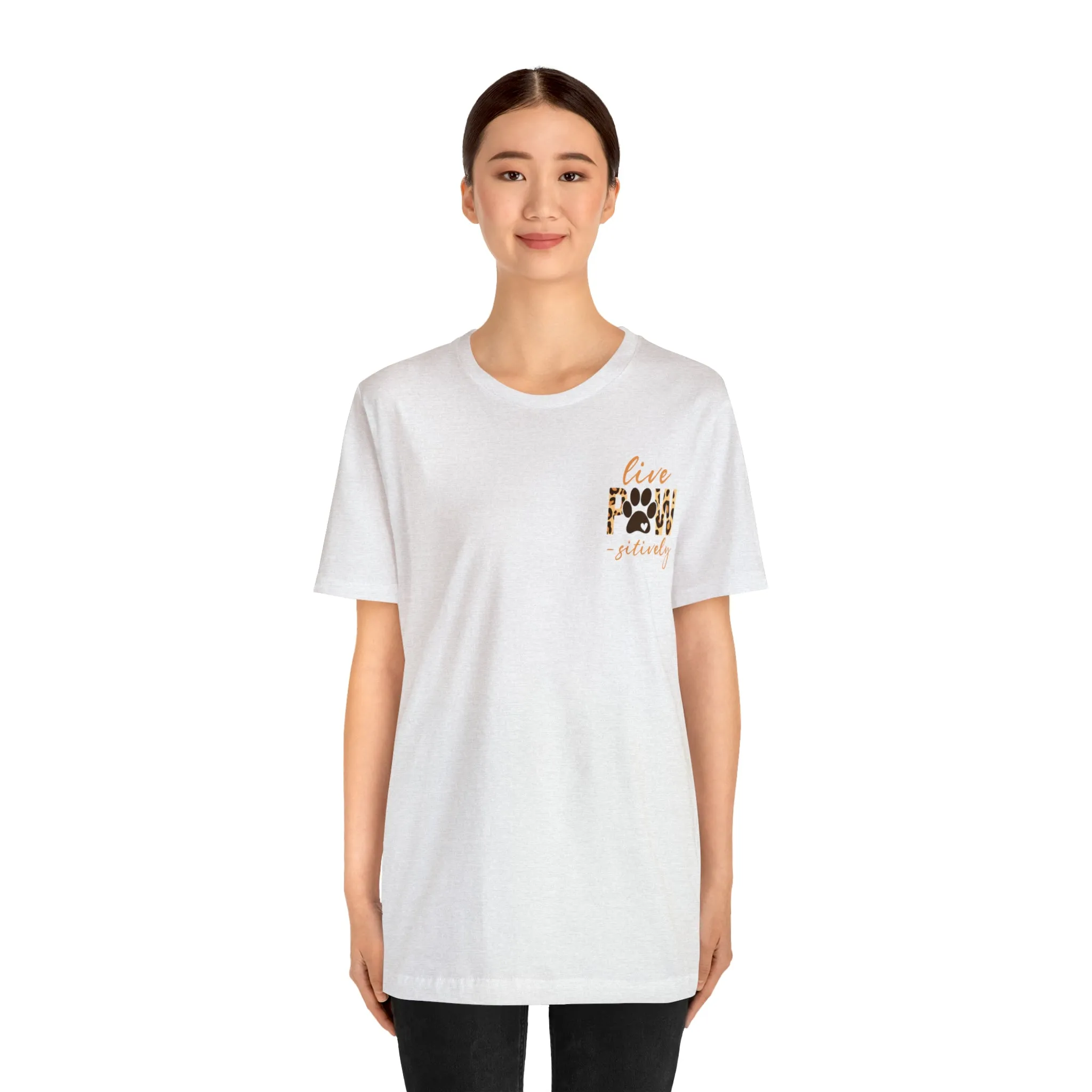 Live Pawsitively Leopard Tee