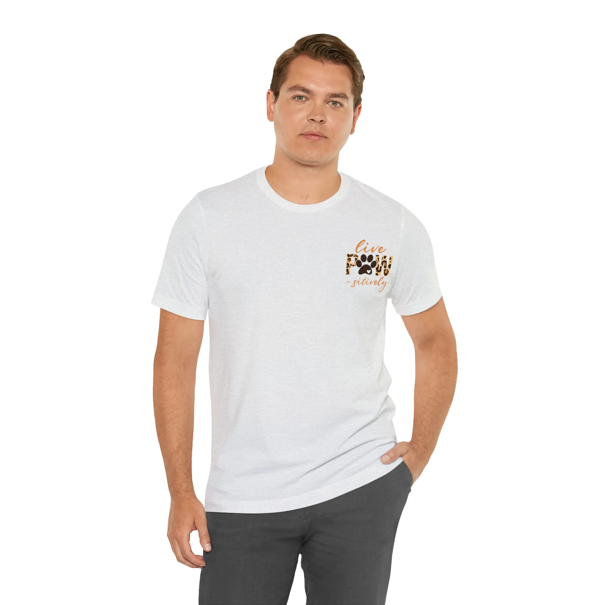 Live Pawsitively Leopard Tee