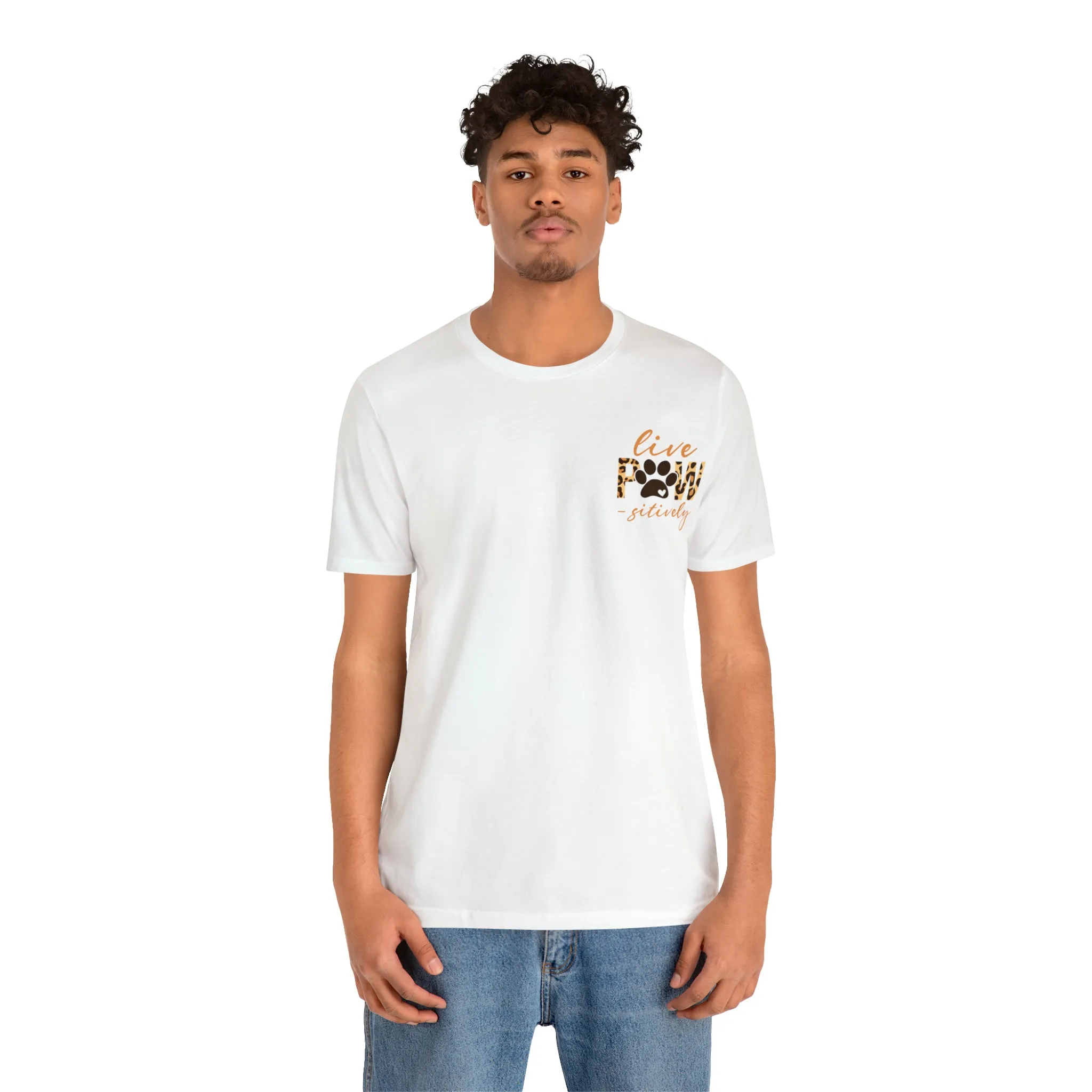 Live Pawsitively Leopard Tee