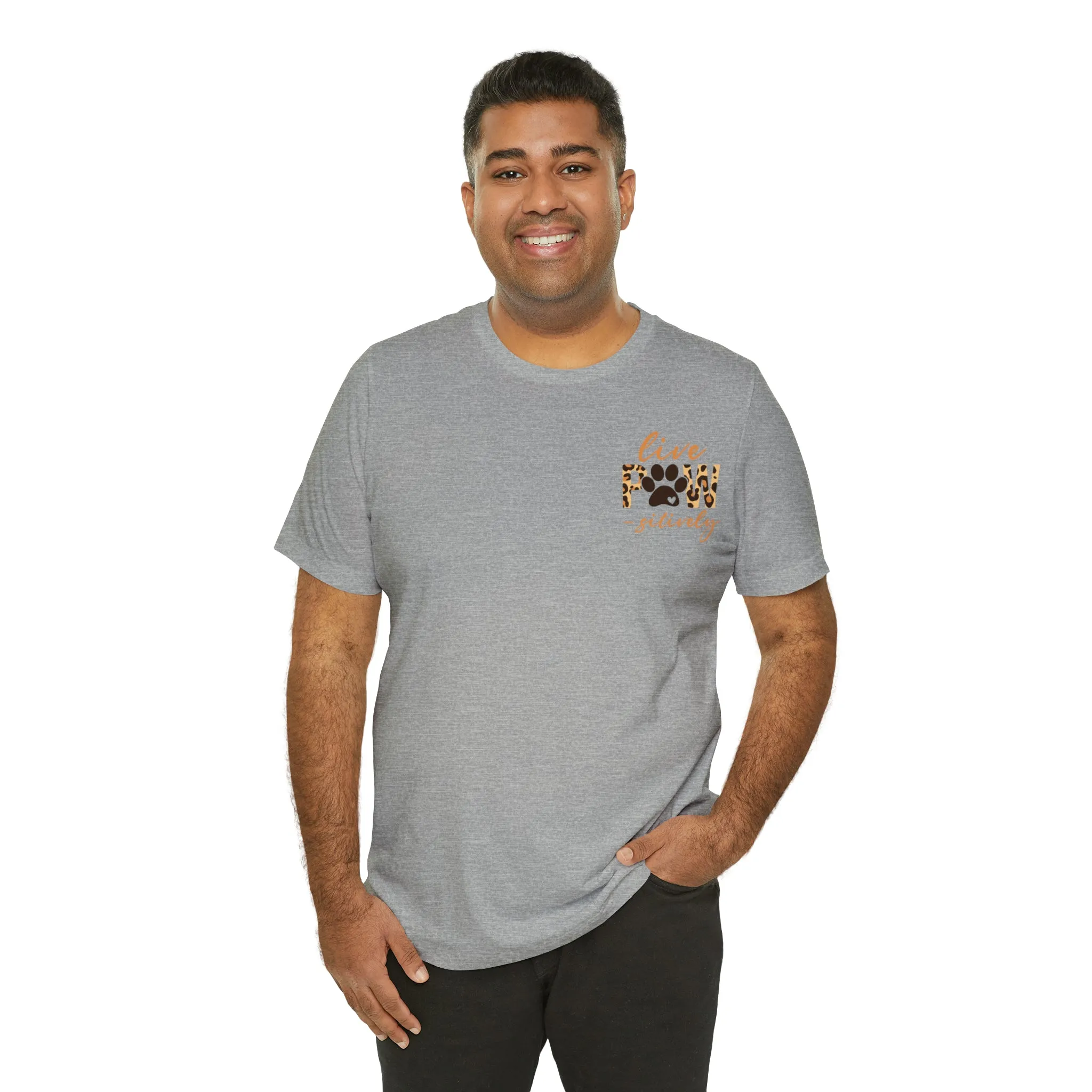 Live Pawsitively Leopard Tee
