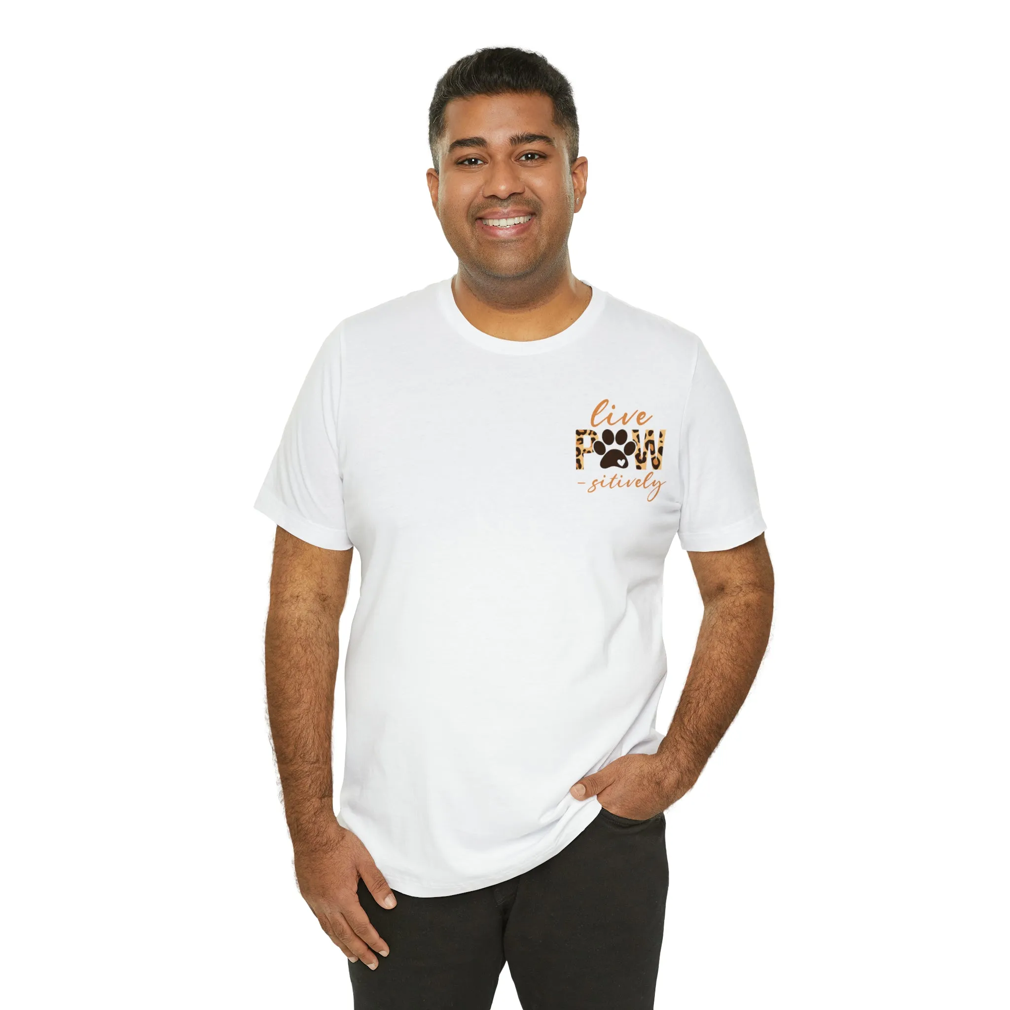 Live Pawsitively Leopard Tee