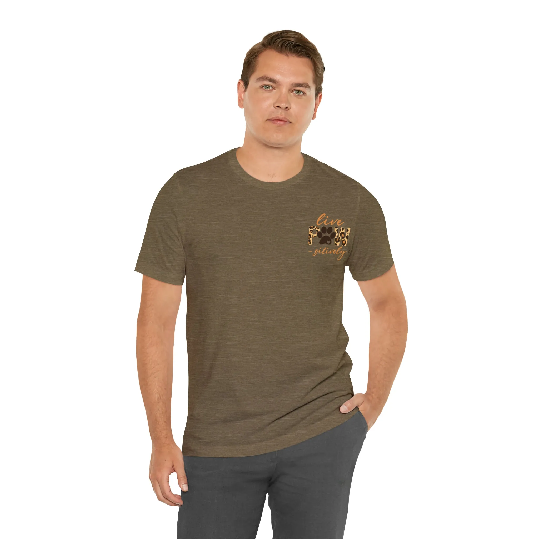 Live Pawsitively Leopard Tee