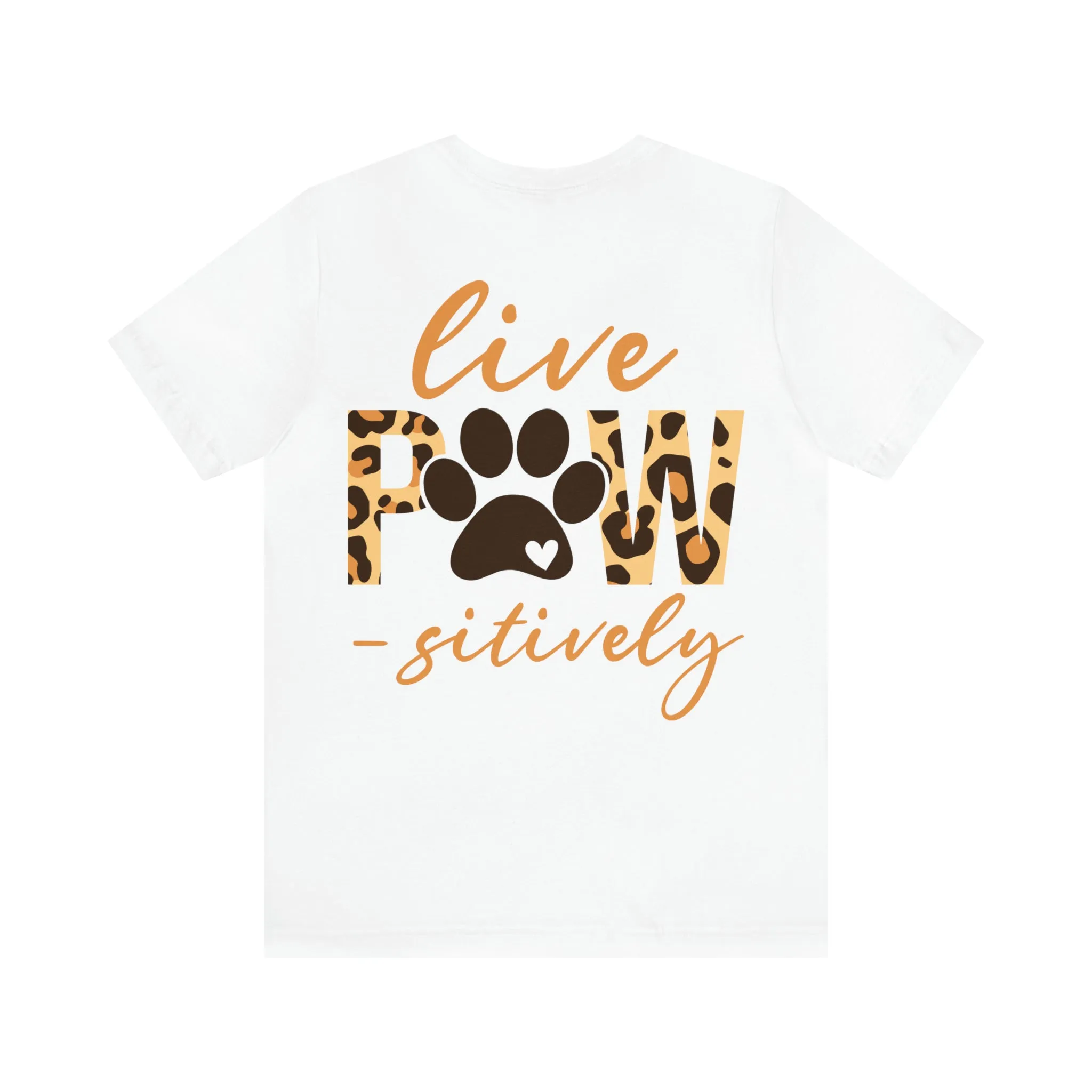 Live Pawsitively Leopard Tee