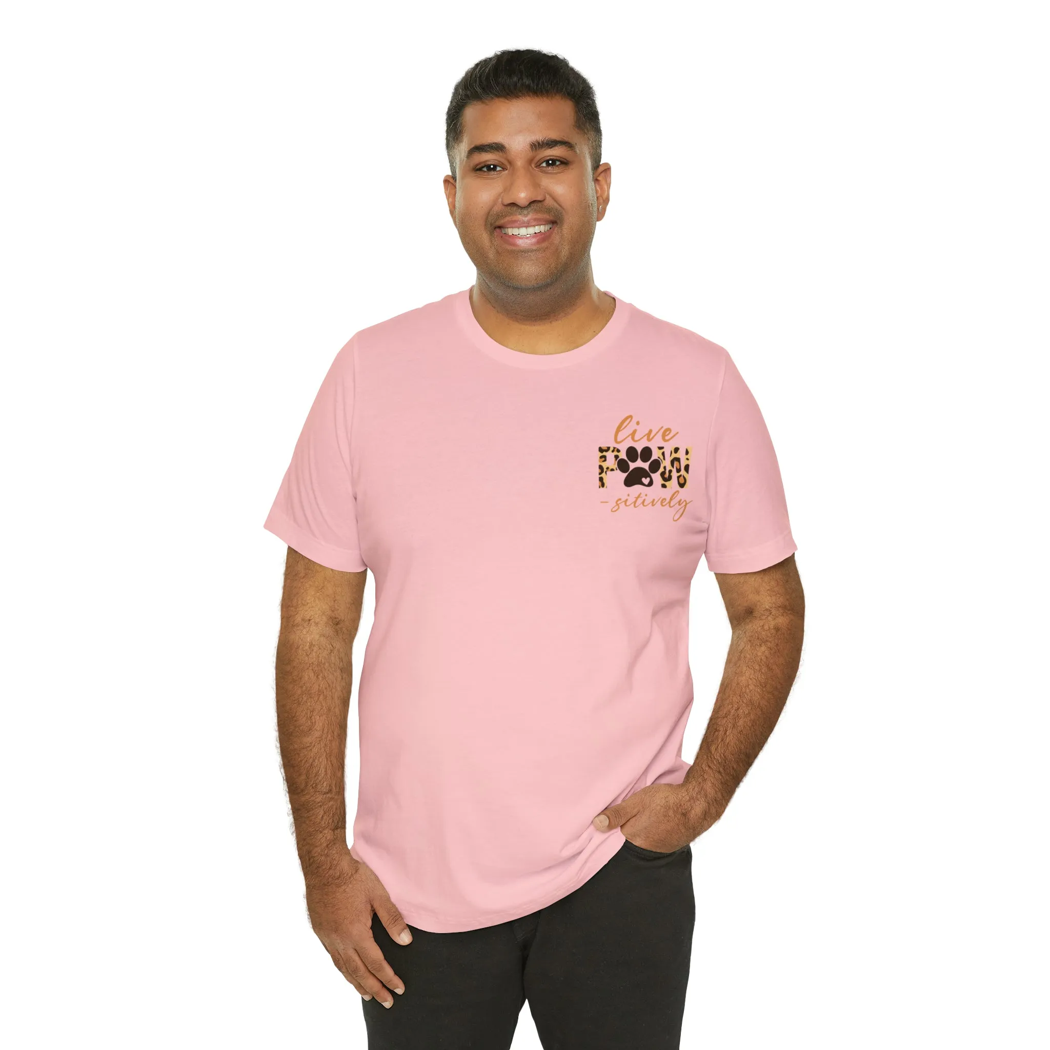 Live Pawsitively Leopard Tee