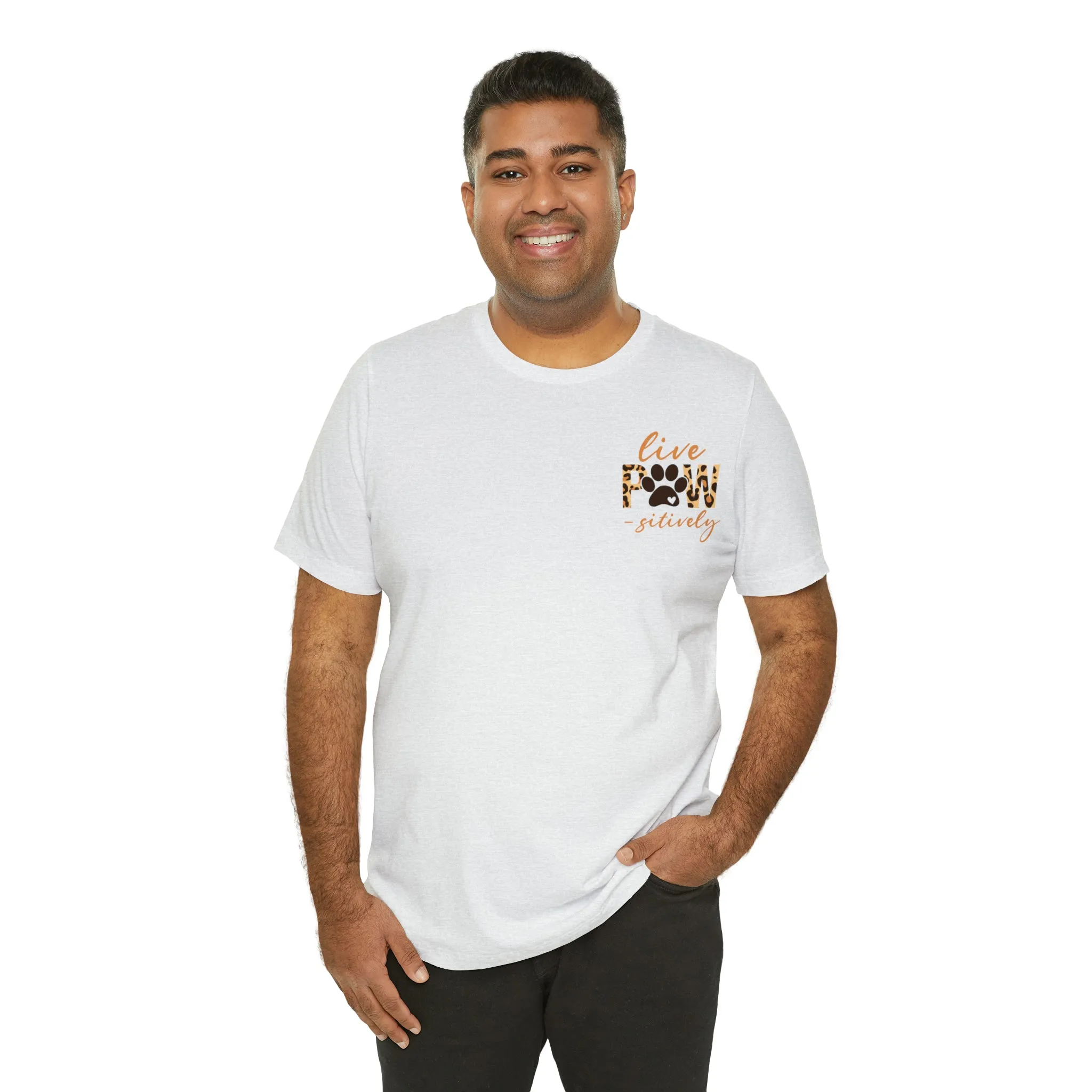 Live Pawsitively Leopard Tee