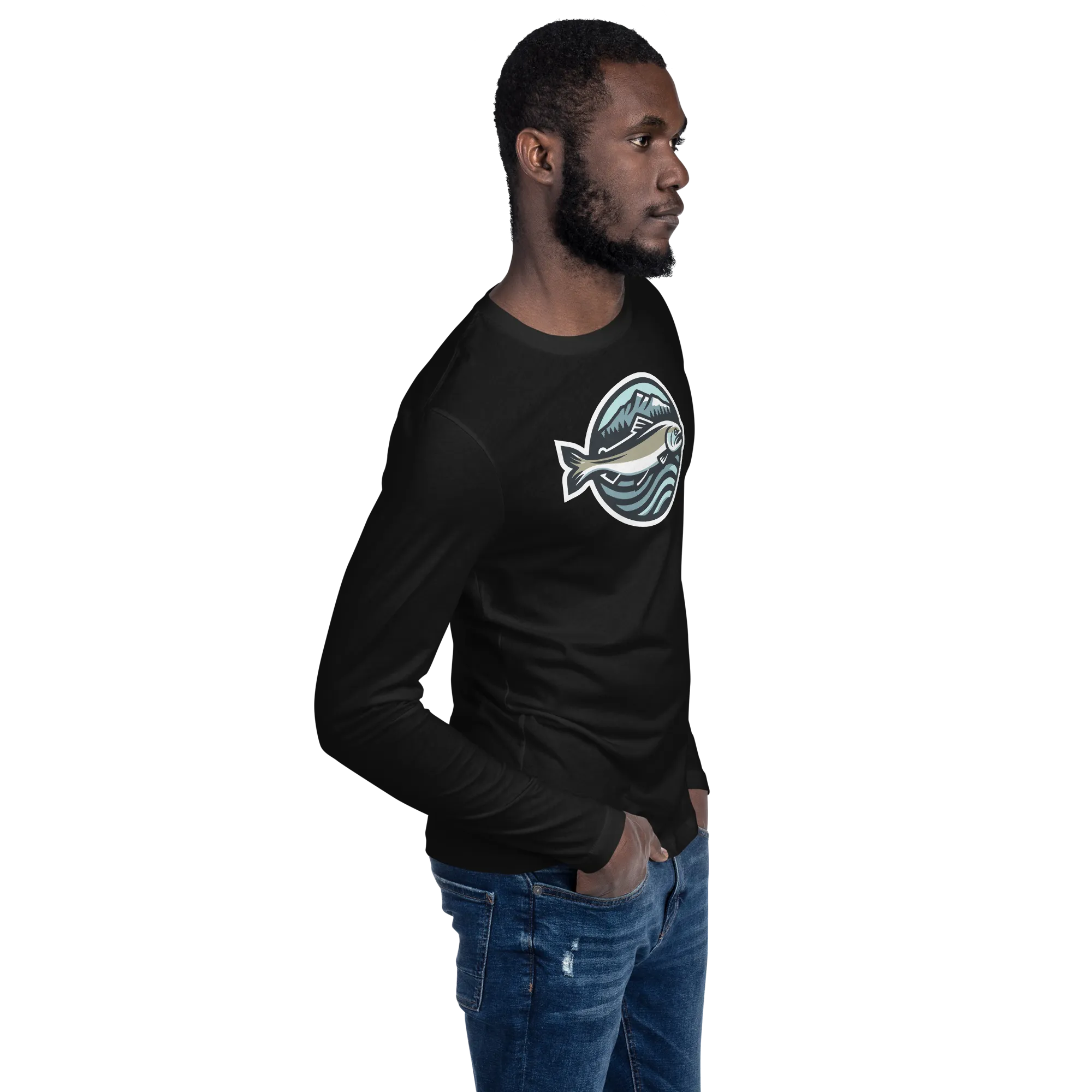 Long Sleeve Fitted Crew