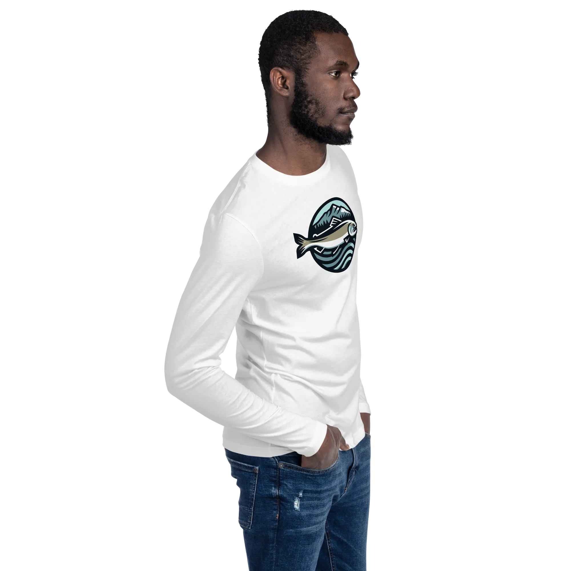 Long Sleeve Fitted Crew