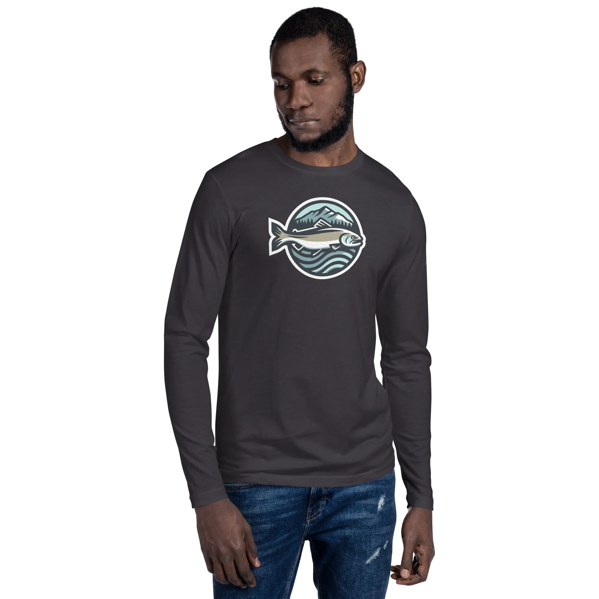 Long Sleeve Fitted Crew
