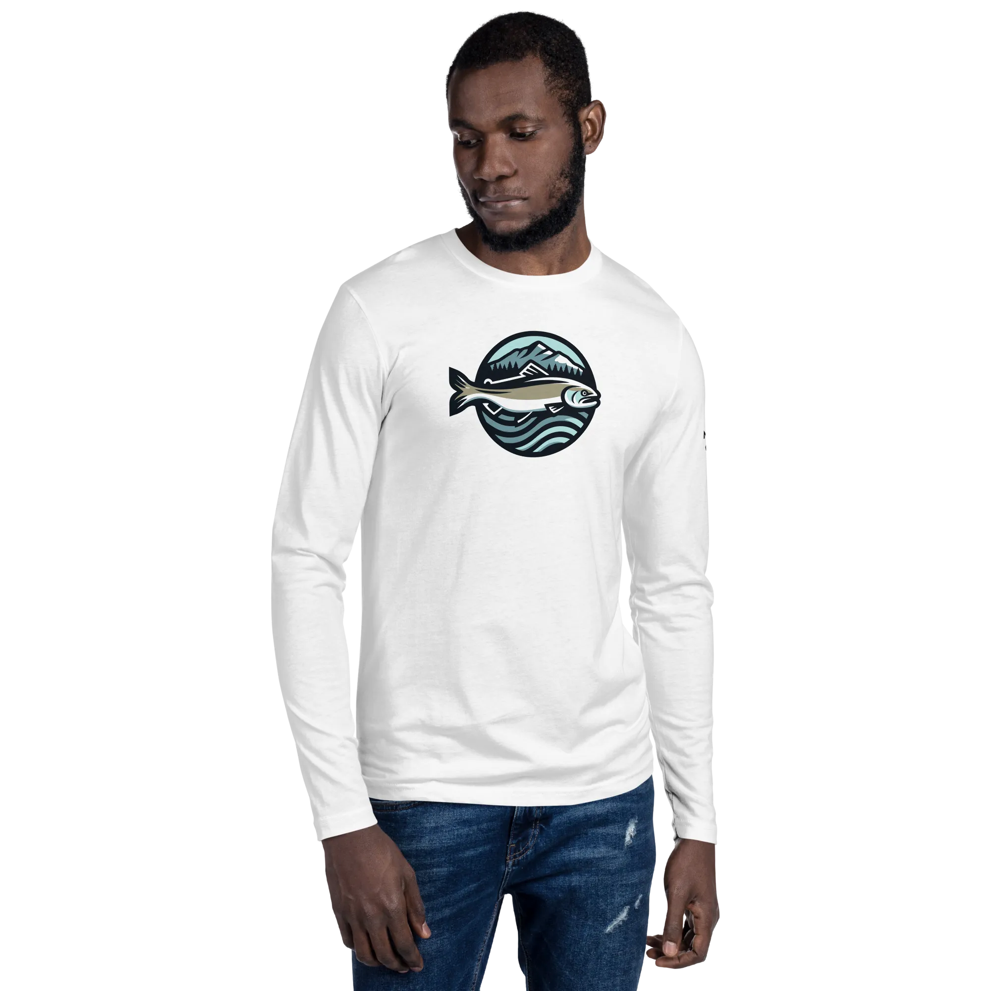 Long Sleeve Fitted Crew