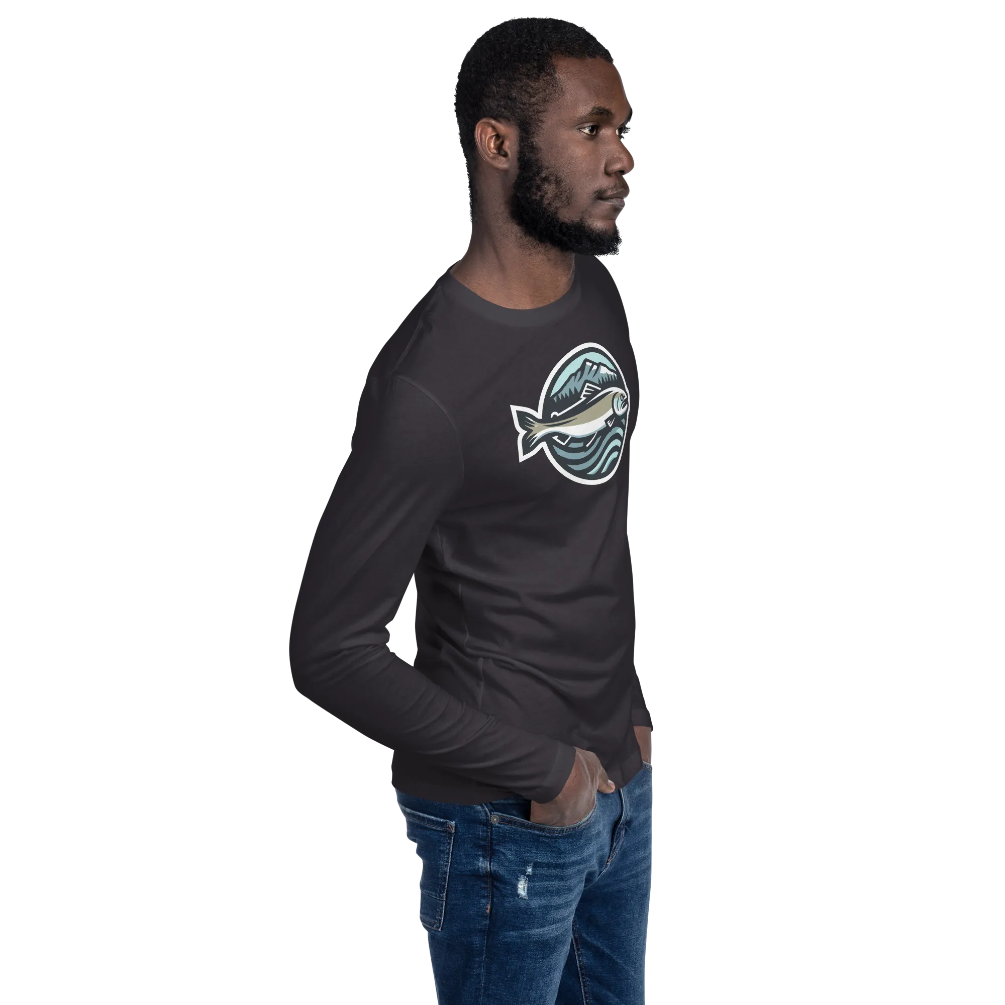 Long Sleeve Fitted Crew