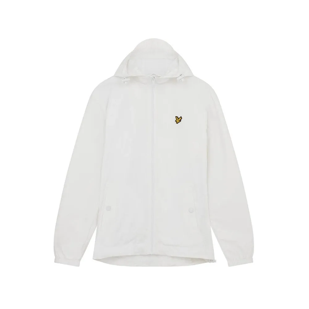 Lyle & Scott Jk464V Zip Thru Hooded Jacket White