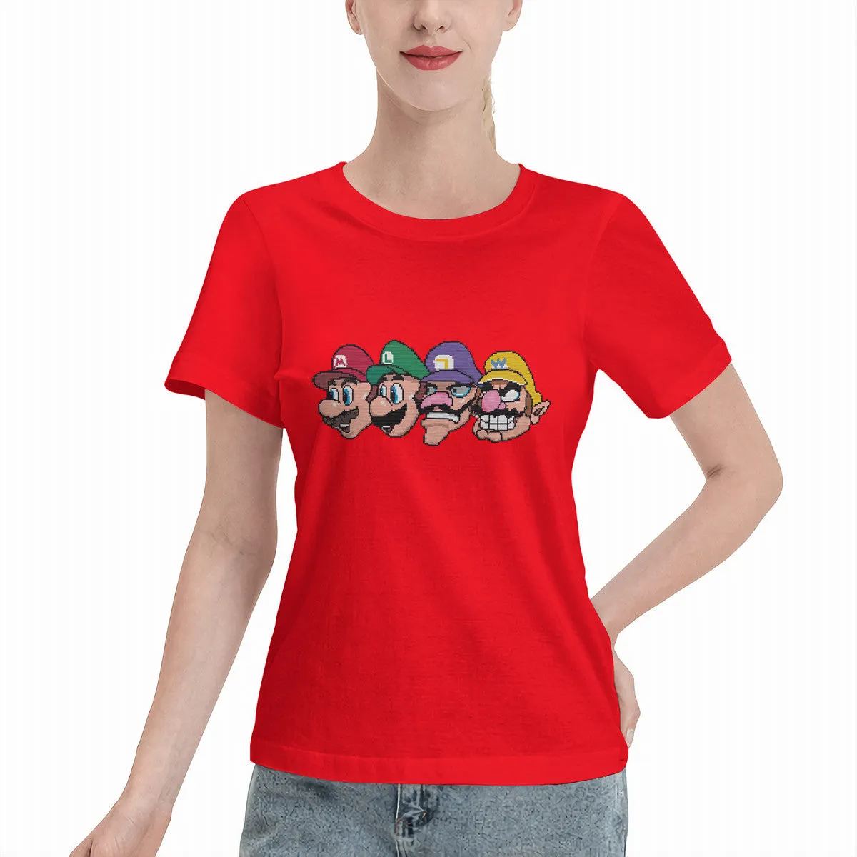 Mario Luigi Wario Waluigi Women's T-Shirt