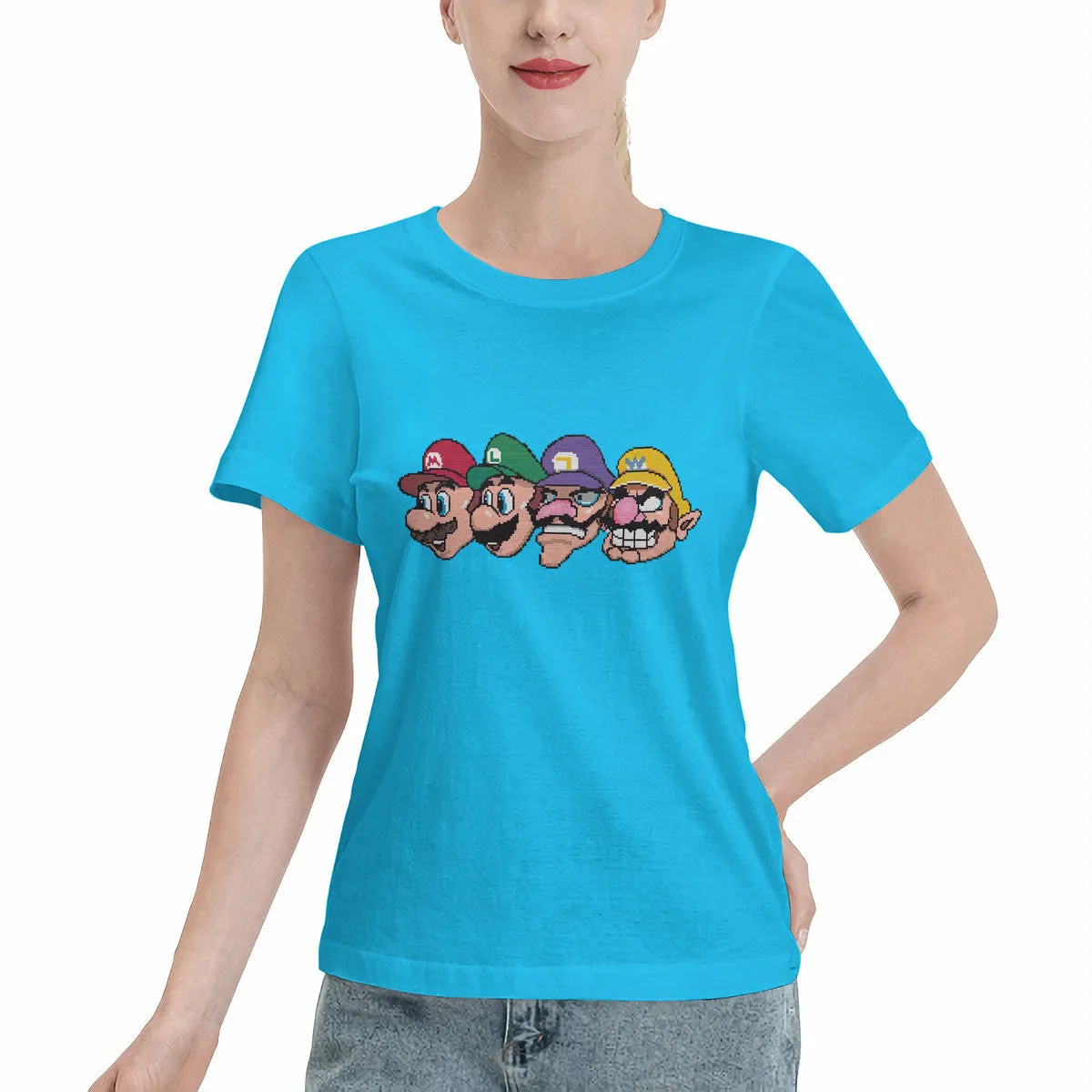 Mario Luigi Wario Waluigi Women's T-Shirt