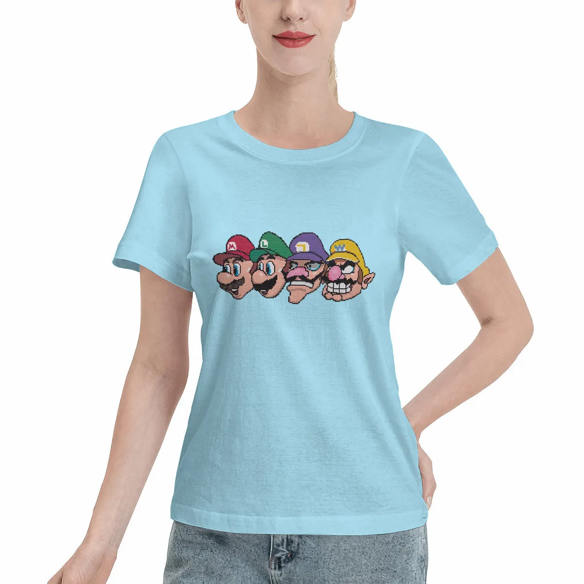 Mario Luigi Wario Waluigi Women's T-Shirt
