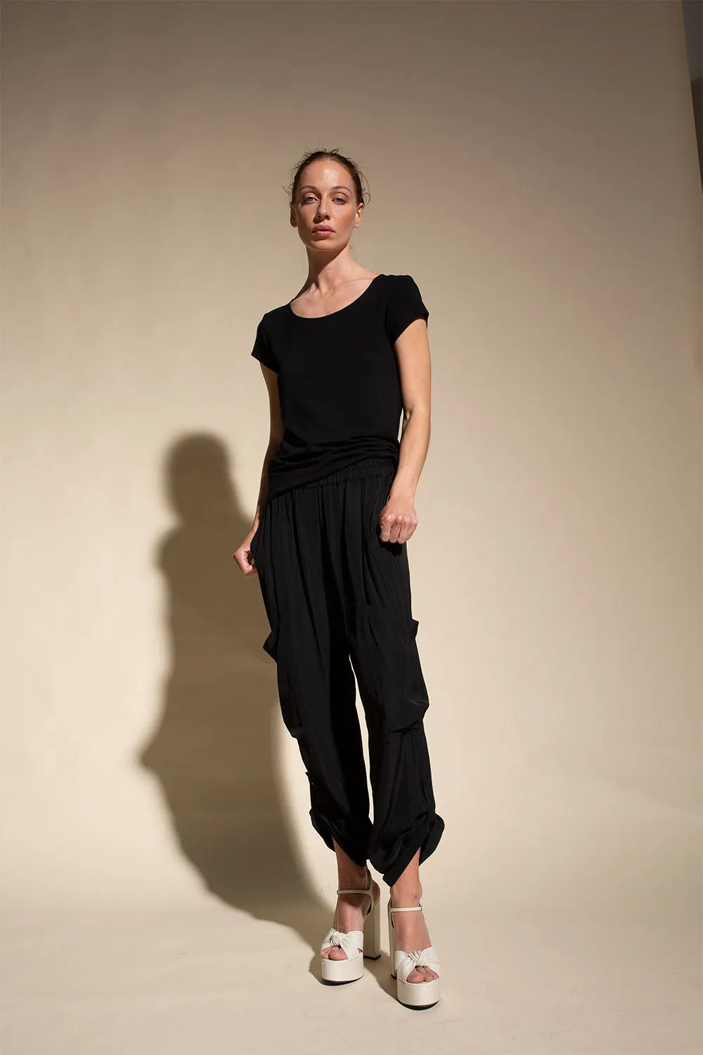 Mela Purdie Scoop Neck T F01 272