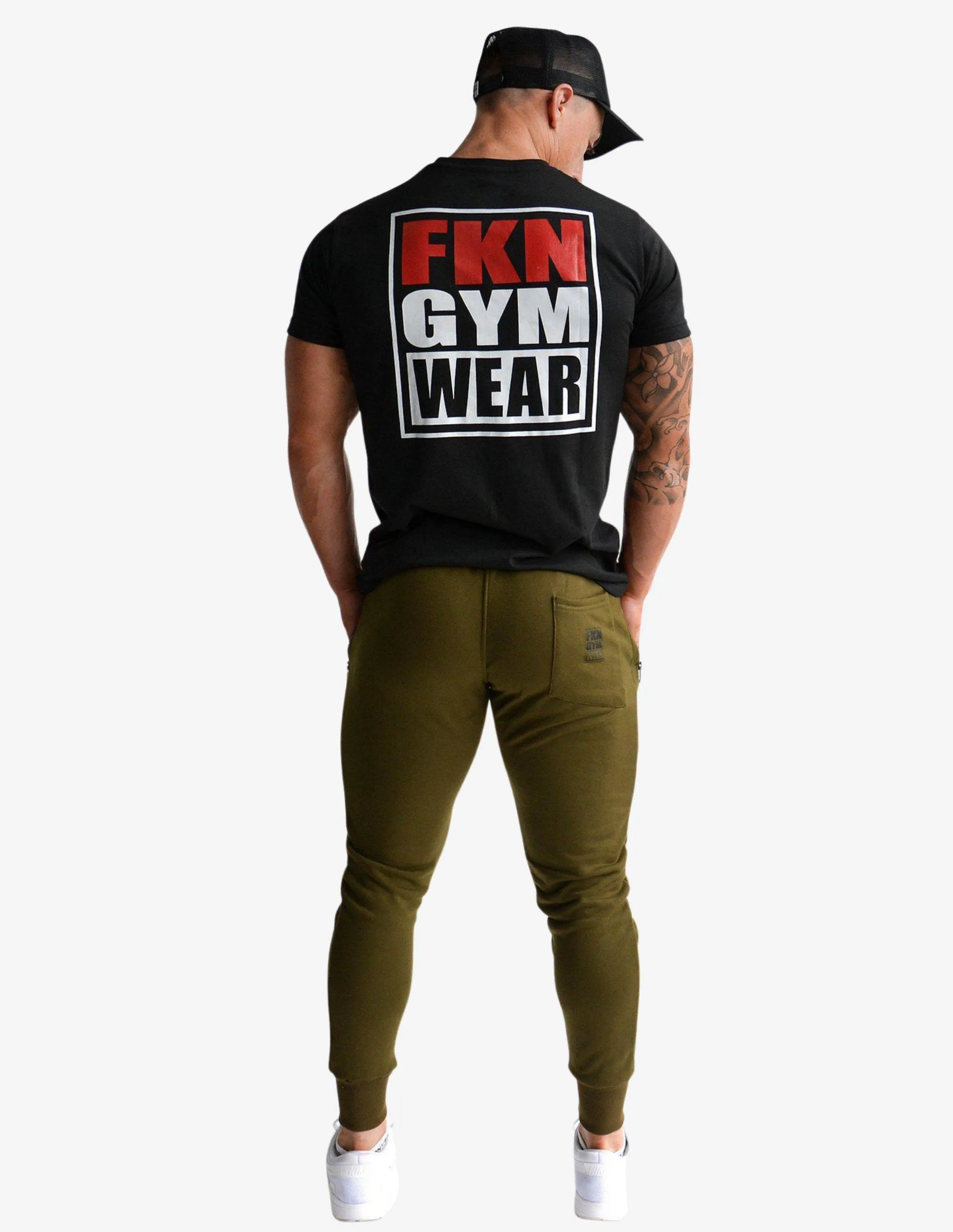 MEN'S GYM T-SHIRT | CLASSIC | BLACK