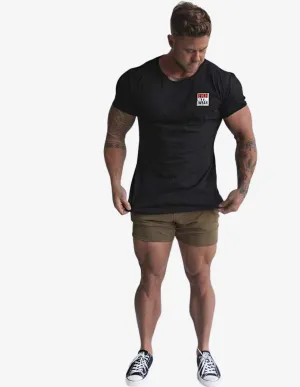 MEN'S GYM T-SHIRT | CLASSIC | BLACK
