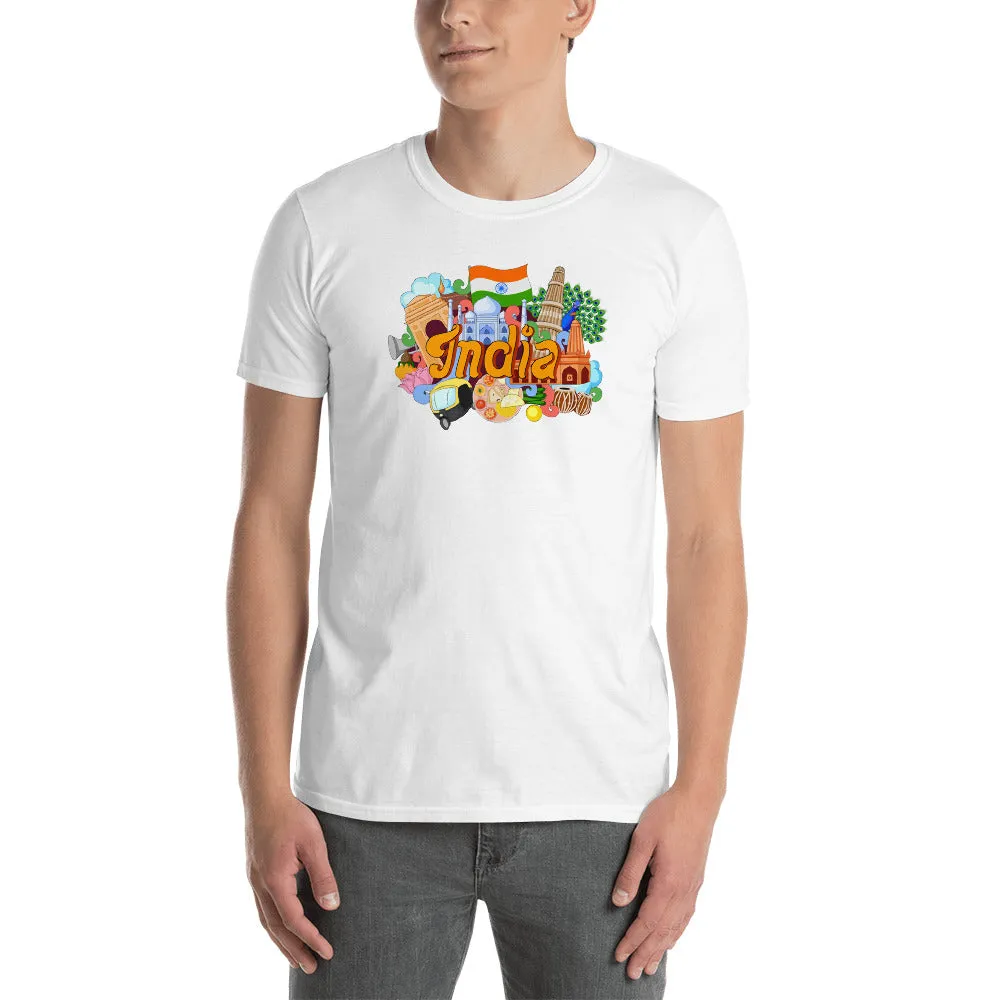 MEN'S ROUND NECK T SHIRT- Amazing India