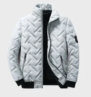 Men's Stylish Lightweight Quilted Bomber Jacket