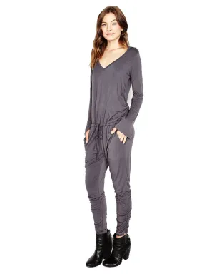 Michael Lauren Rook Jumpsuit in Polar Grey