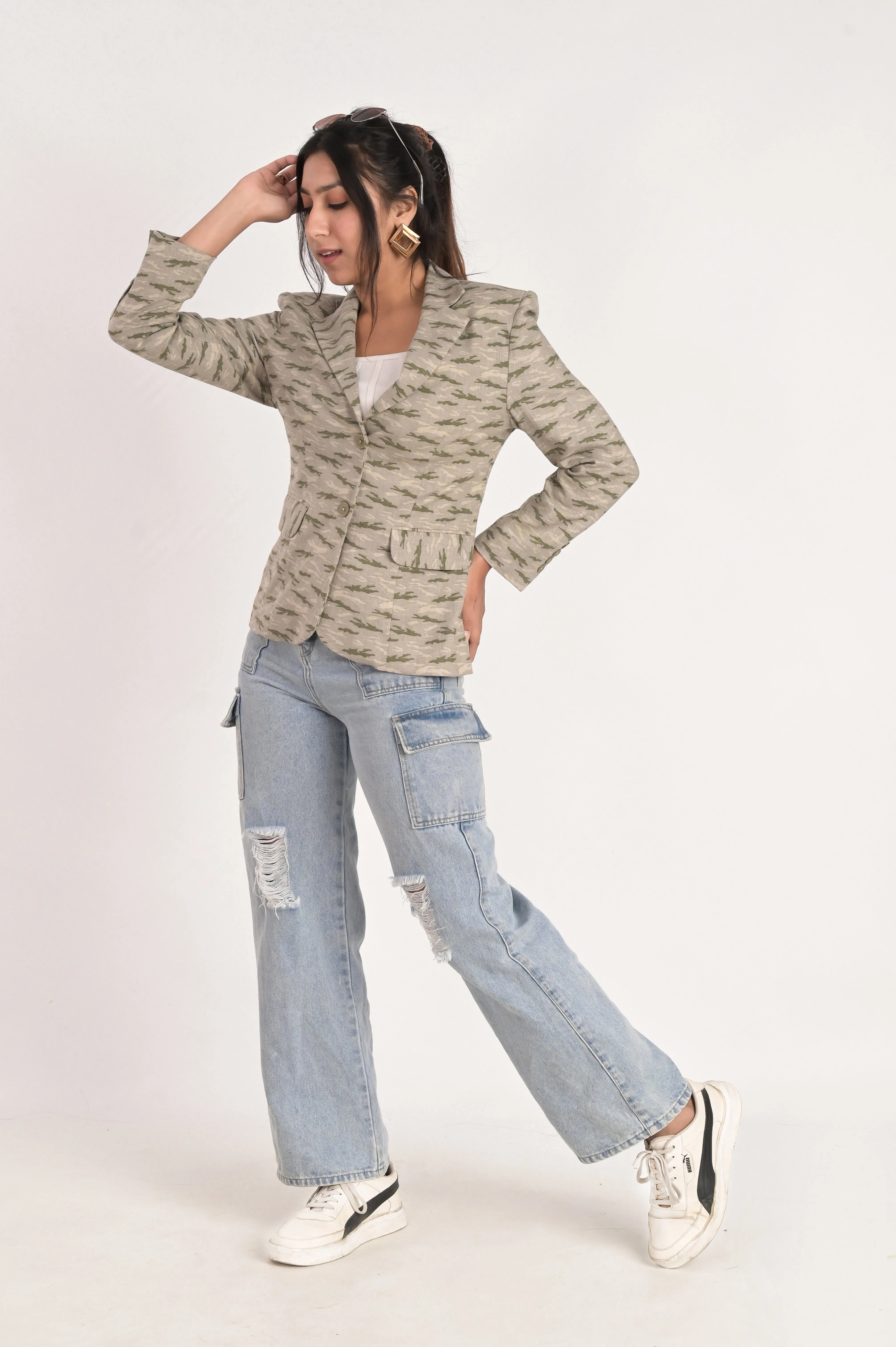 Mint Freshness Light Blazer