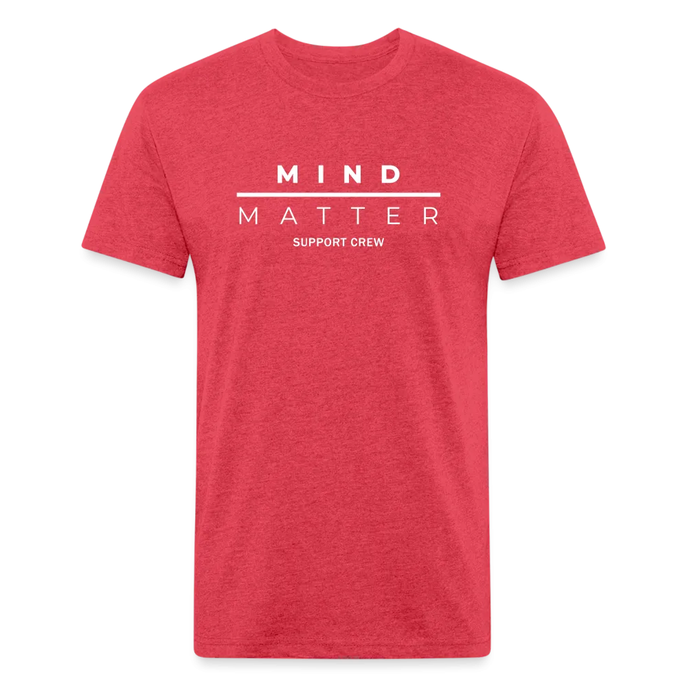 MM Support Crew - Fitted Cotton/Poly T-Shirt by Next Level