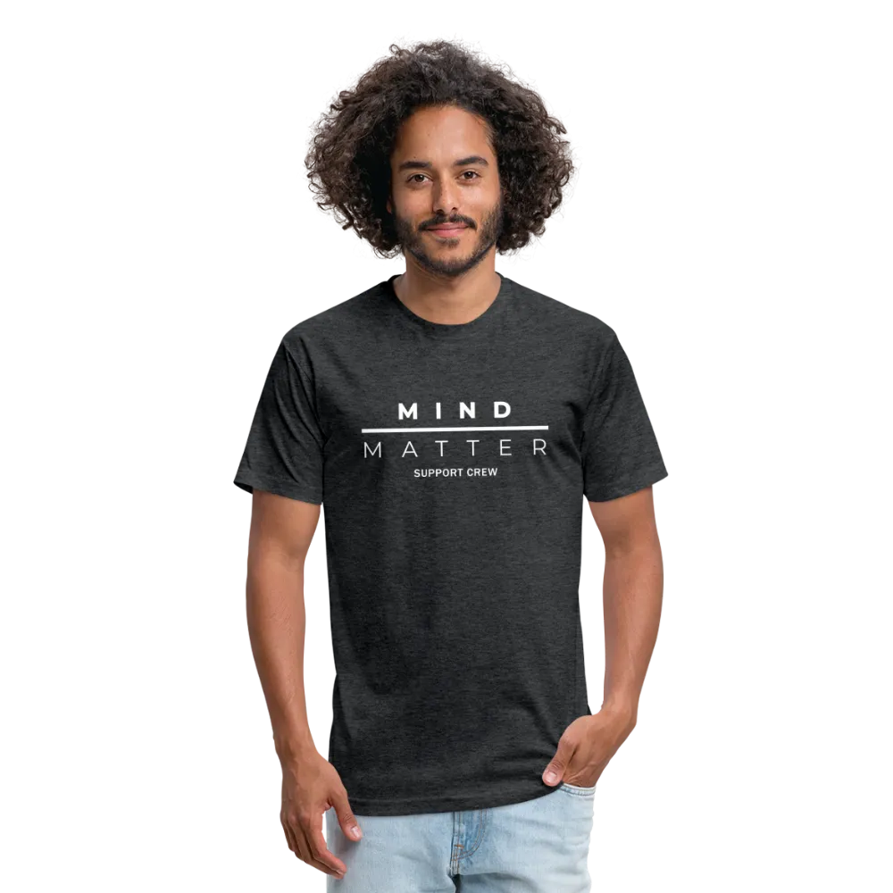 MM Support Crew - Fitted Cotton/Poly T-Shirt by Next Level