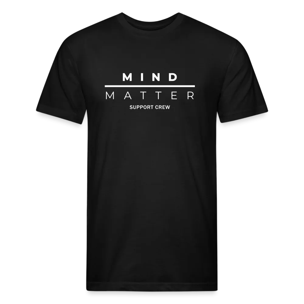 MM Support Crew - Fitted Cotton/Poly T-Shirt by Next Level
