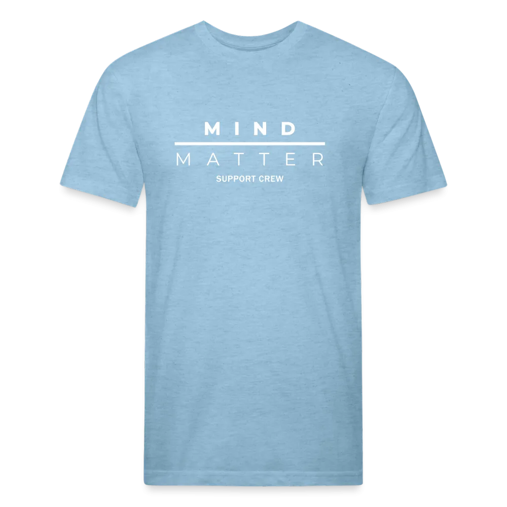 MM Support Crew - Fitted Cotton/Poly T-Shirt by Next Level