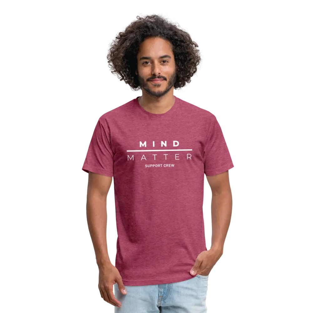 MM Support Crew - Fitted Cotton/Poly T-Shirt by Next Level