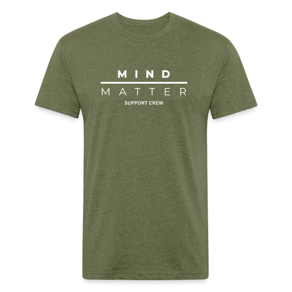 MM Support Crew - Fitted Cotton/Poly T-Shirt by Next Level