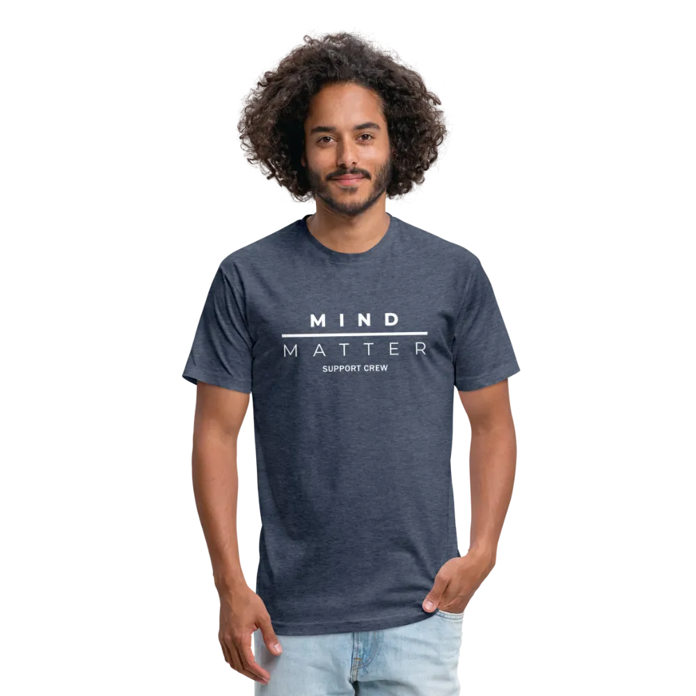 MM Support Crew - Fitted Cotton/Poly T-Shirt by Next Level