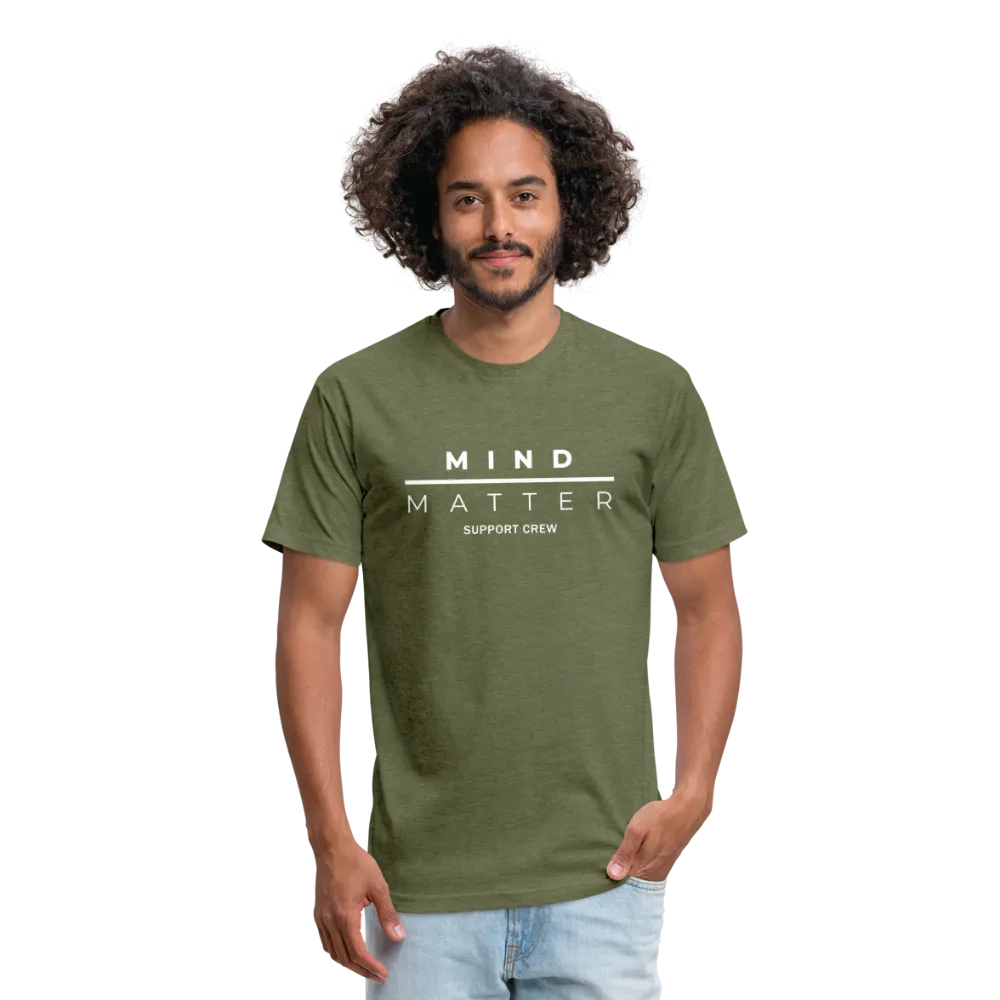 MM Support Crew - Fitted Cotton/Poly T-Shirt by Next Level