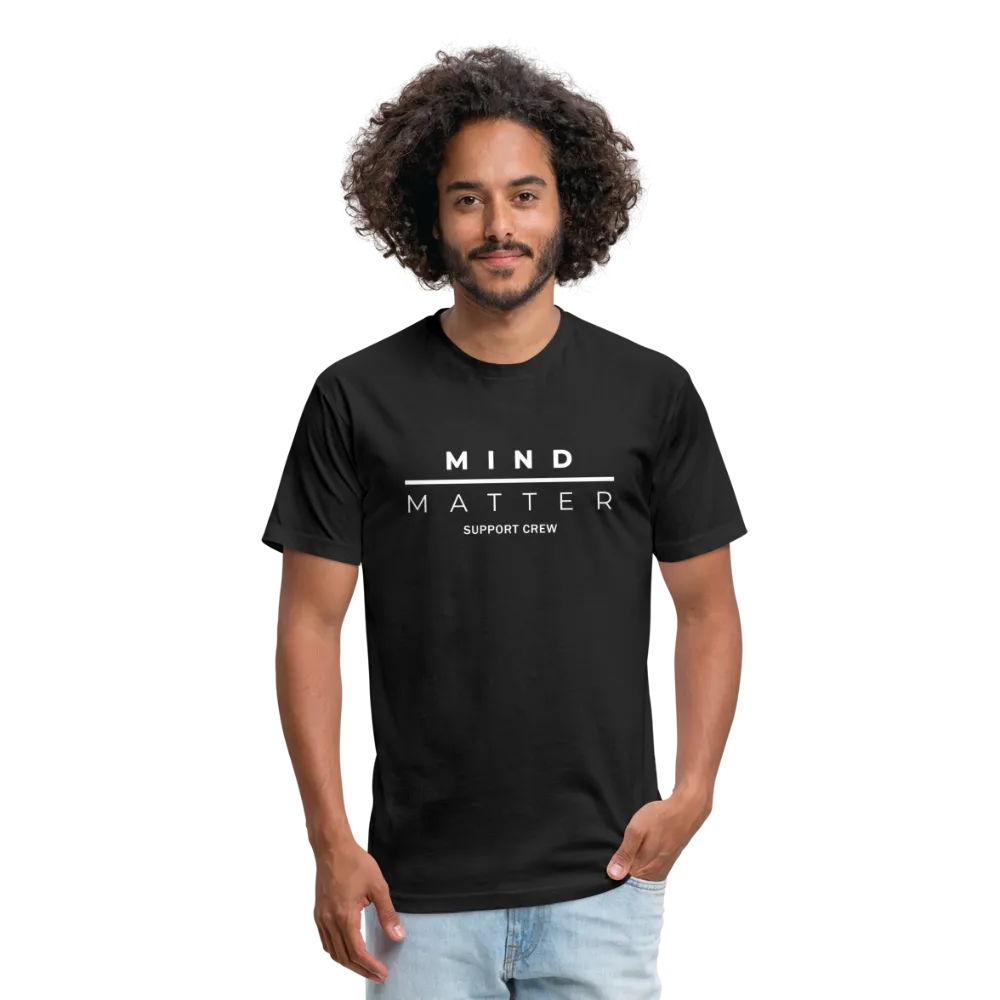 MM Support Crew - Fitted Cotton/Poly T-Shirt by Next Level