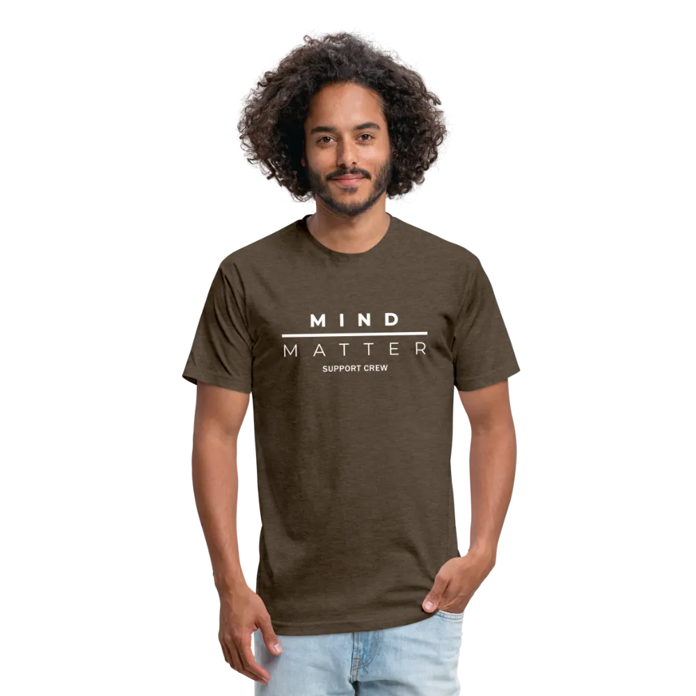 MM Support Crew - Fitted Cotton/Poly T-Shirt by Next Level