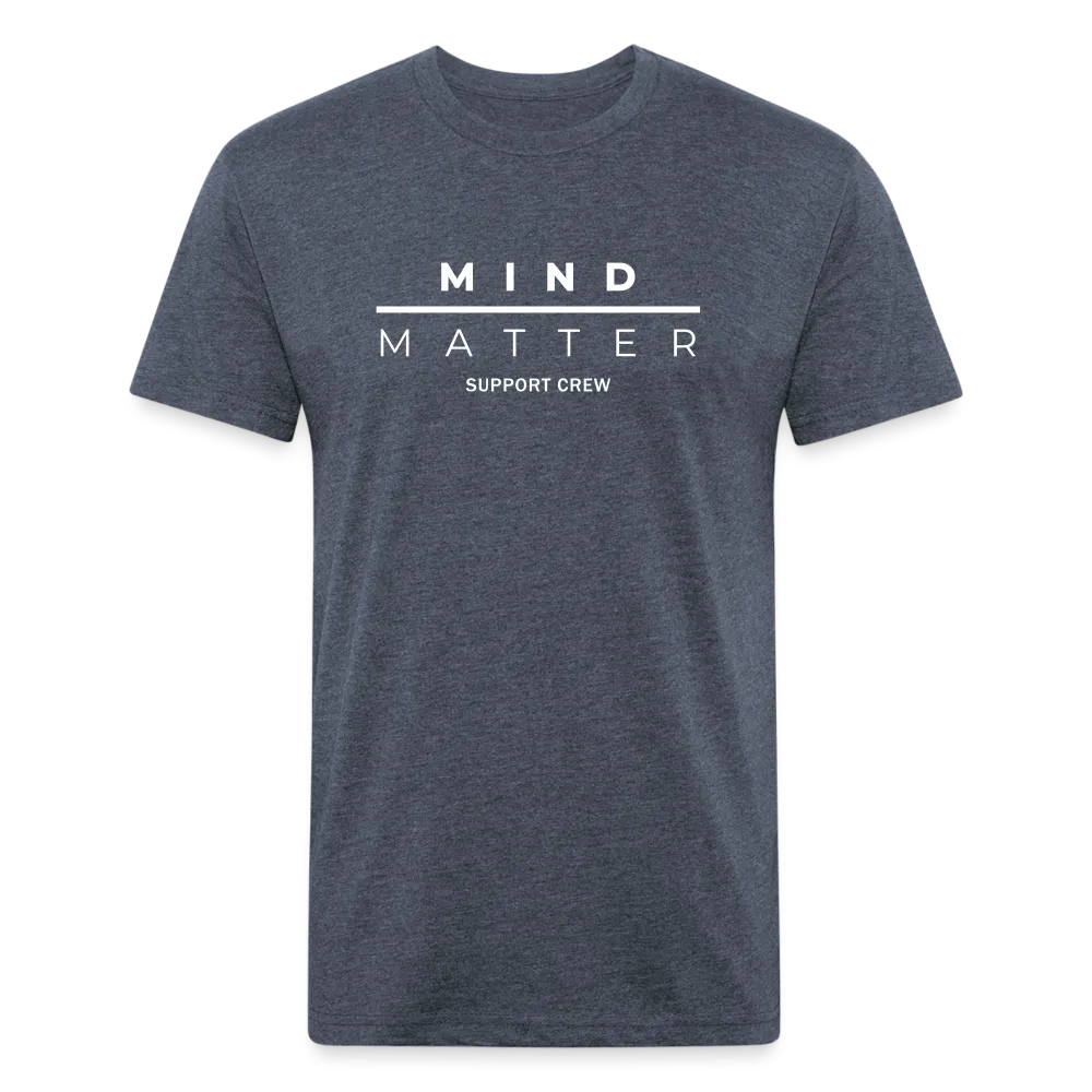 MM Support Crew - Fitted Cotton/Poly T-Shirt by Next Level