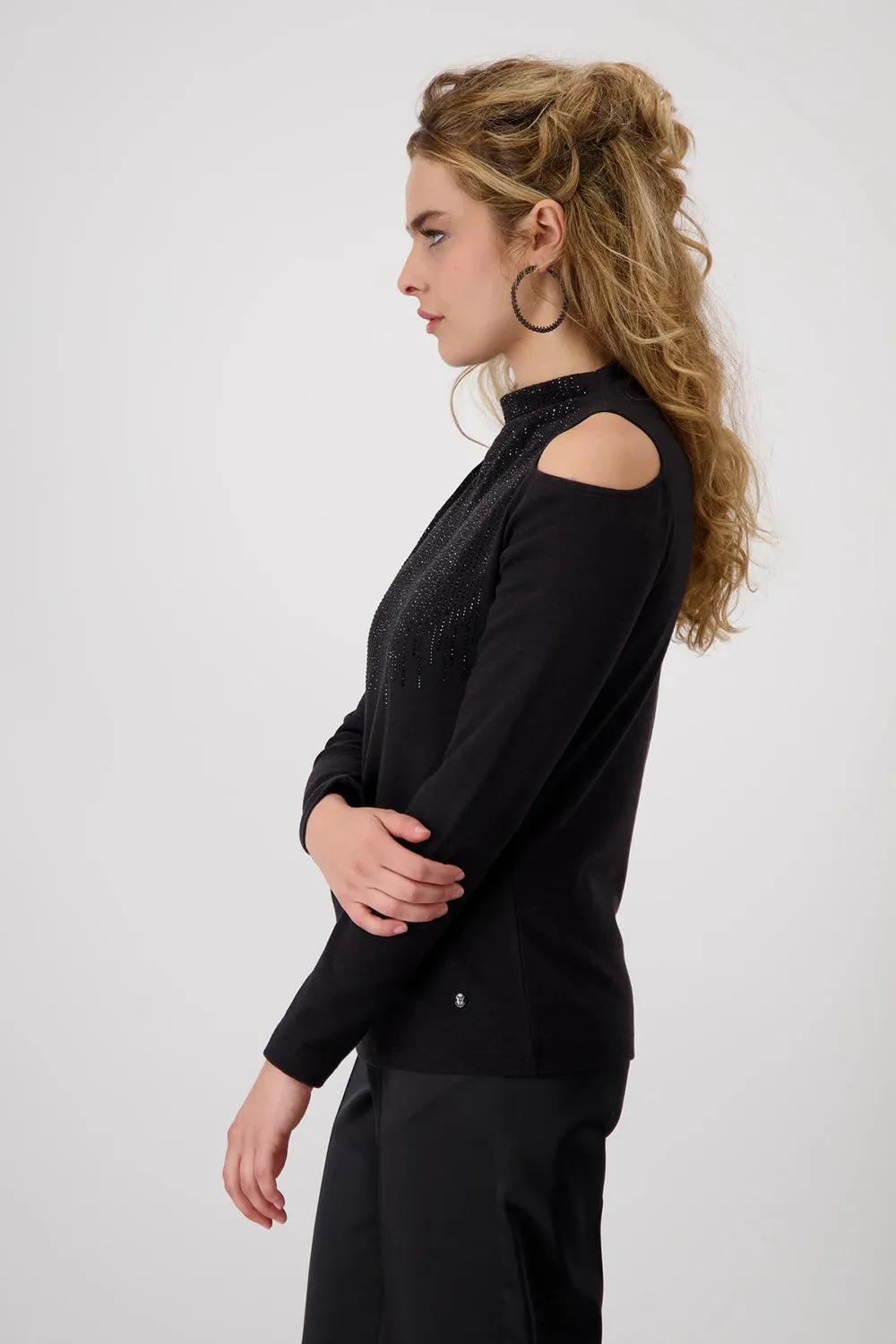 Monari Shirt with cut-outs 808605