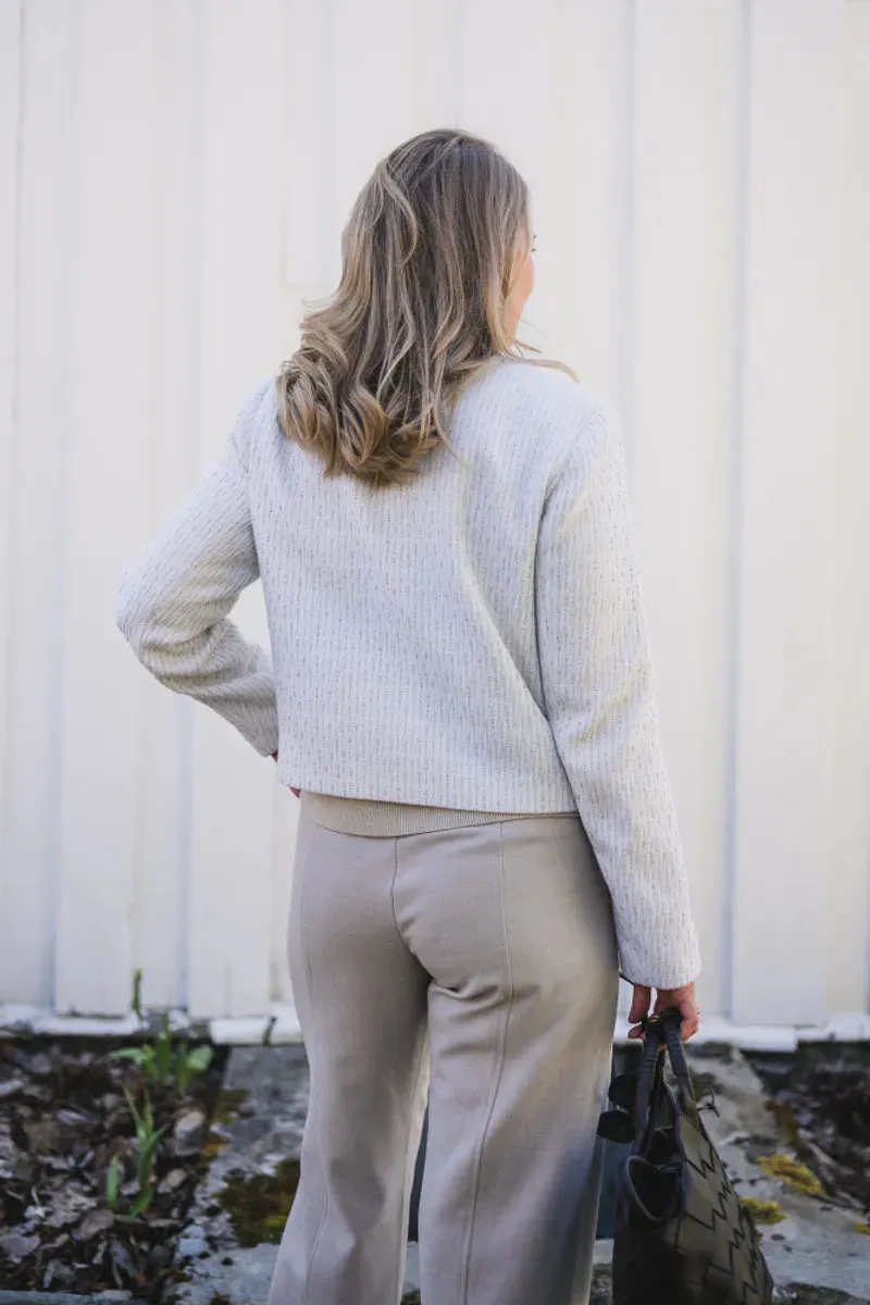 MSCH Nadialine Jacket - White Melange