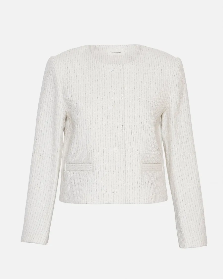 MSCH Nadialine Jacket - White Melange