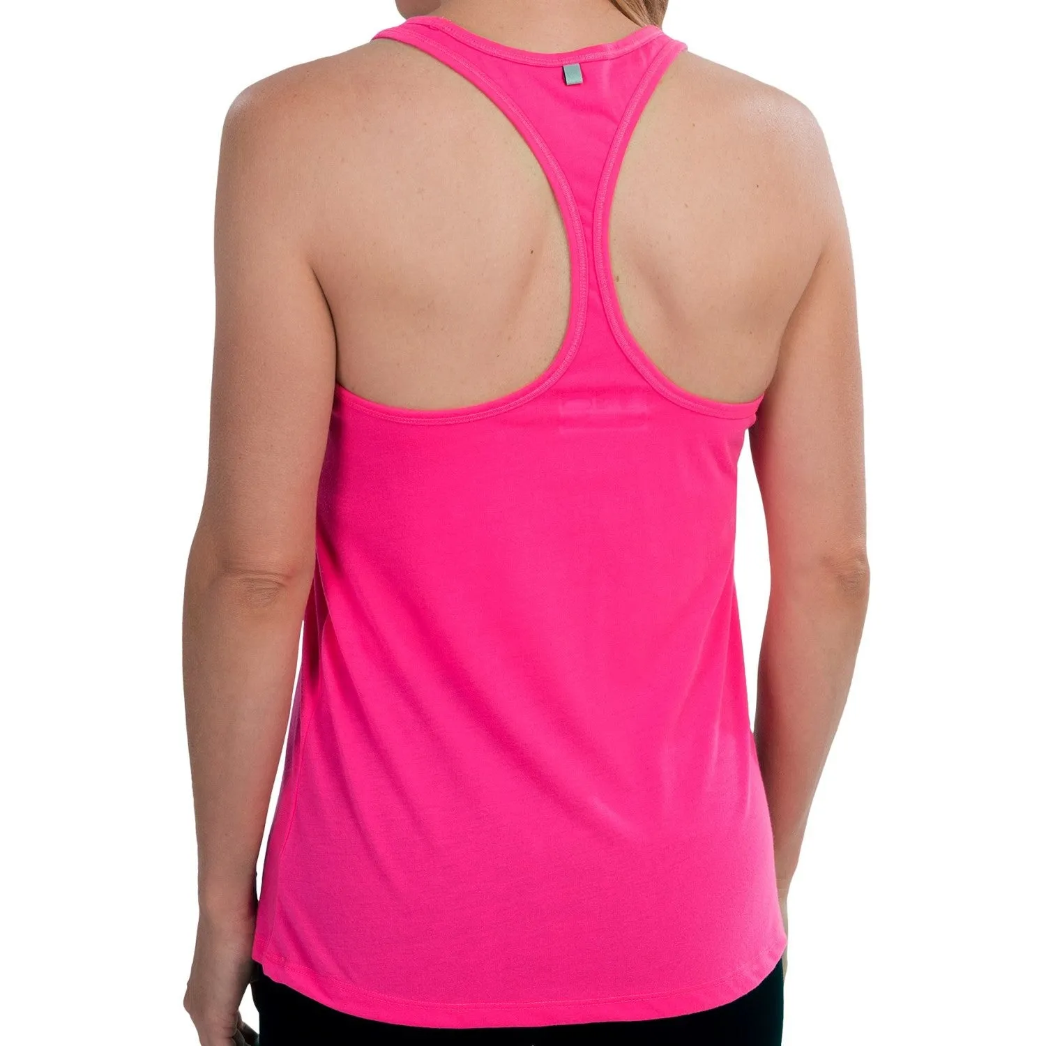 New Balance Womens Navy Basic Racer Back Tank Top Size Small