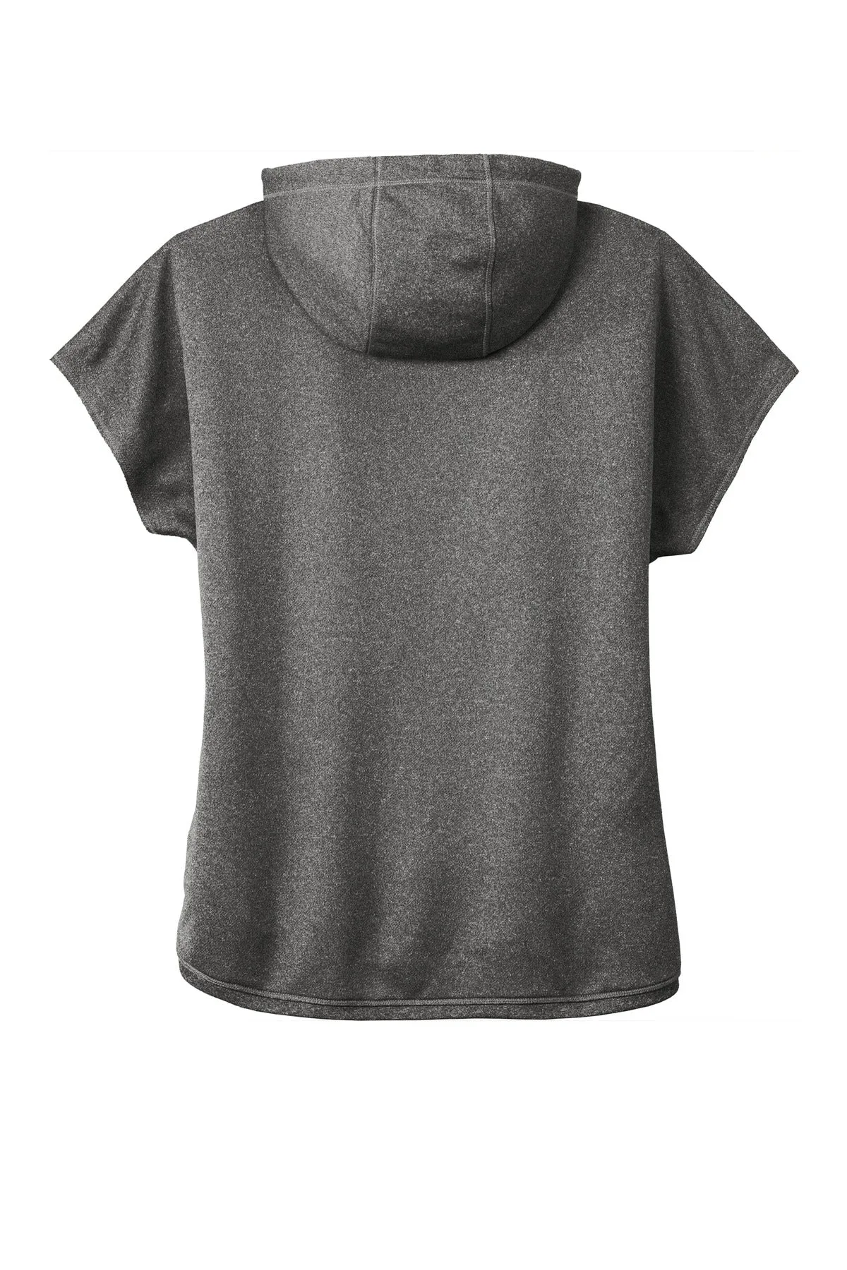 New Era  Women's Performance Terry Short Sleeve Hoodie LNEA533 Graphite Heather