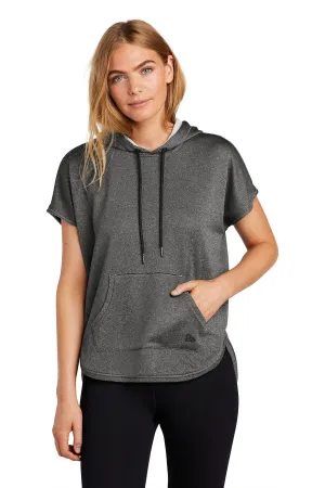 New Era  Women's Performance Terry Short Sleeve Hoodie LNEA533 Graphite Heather